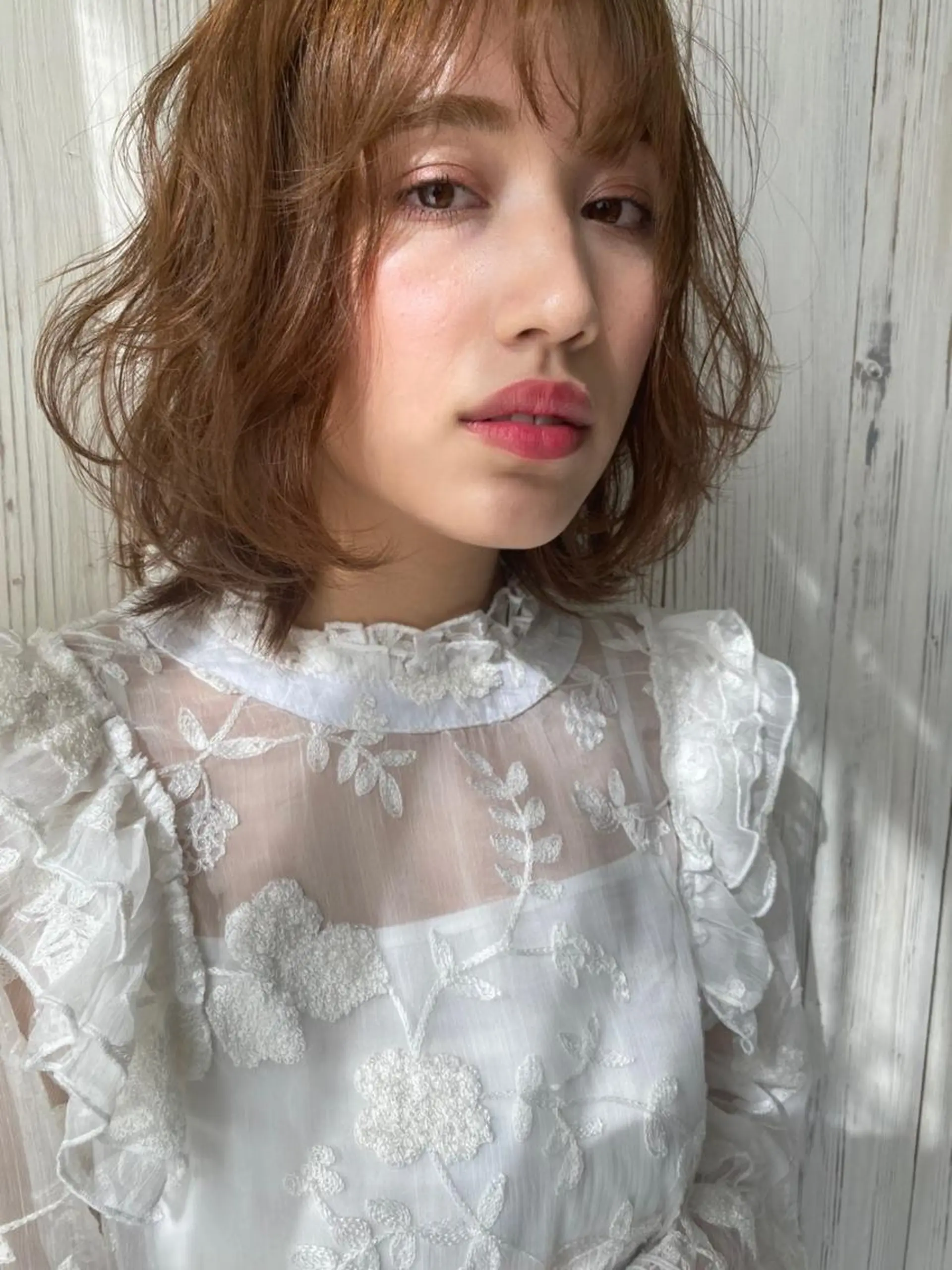 ロング カラー 透明感カラー イルミナカラー 似合わせカット 小顔カット トリートメント ⭐️Shelter by TOKYO⭐️のヘアスタイル