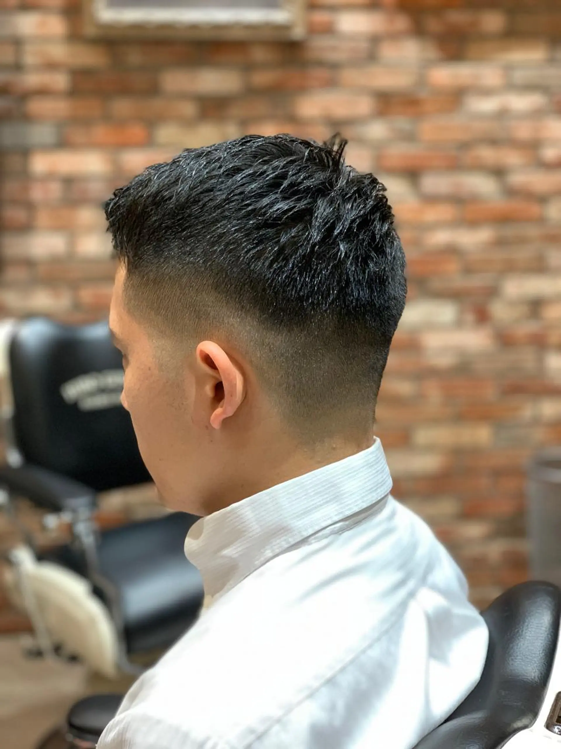 ショート HIROGINZAプレミアムバーバー赤坂店所属・田中 千恩のヘアスタイル