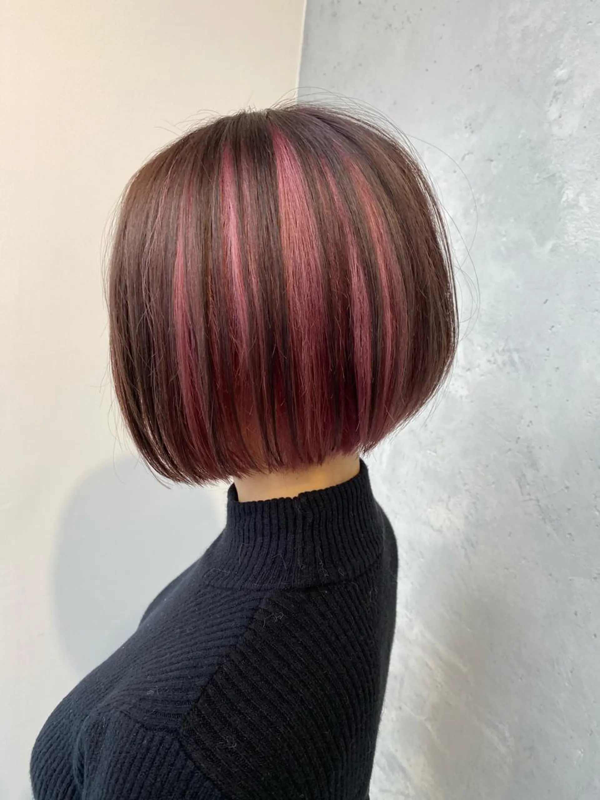 ショート カラー 【艶髪×韓国風】 毛流れ職人 RYOのヘアスタイル