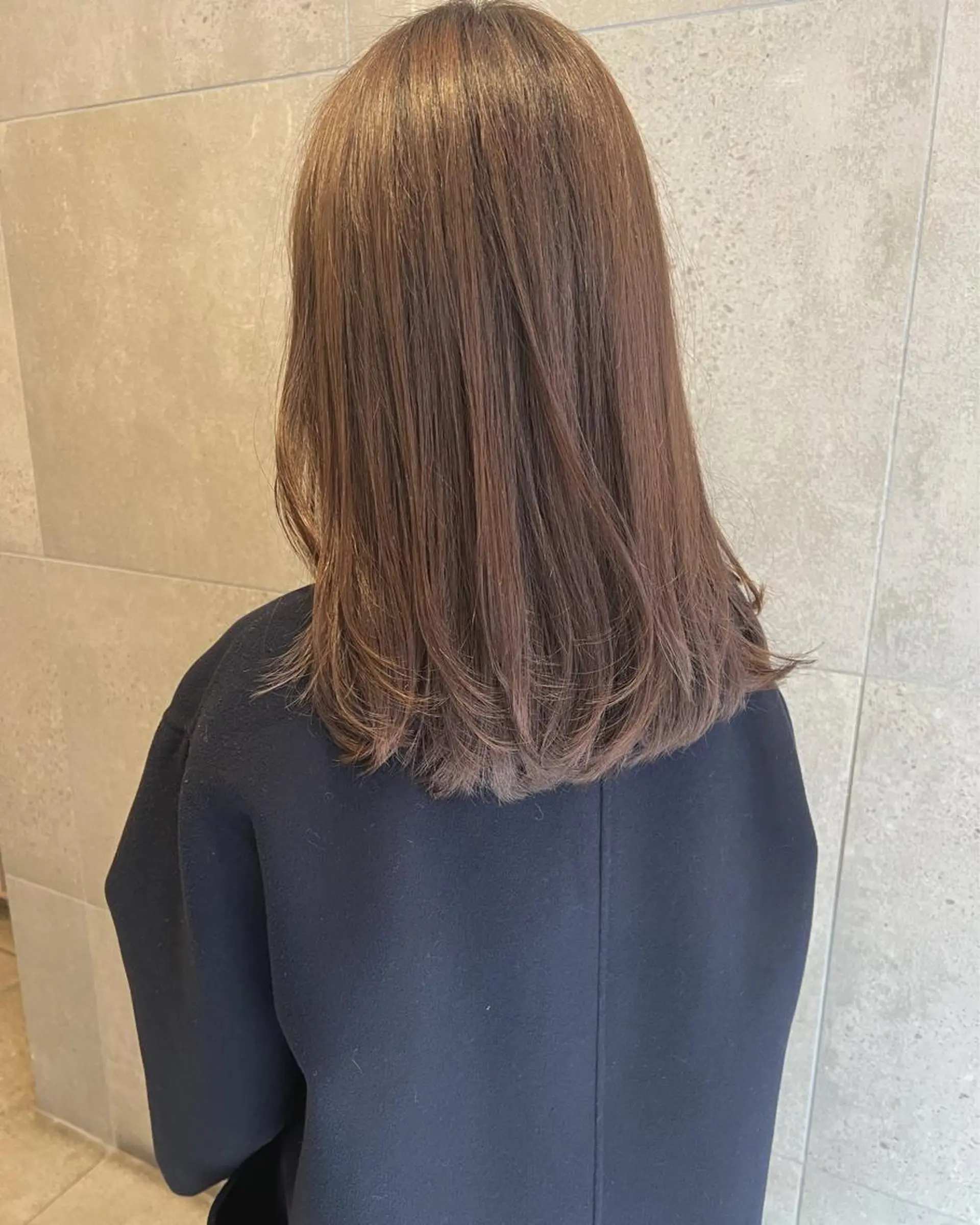ミディアム 増田 晃士のヘアスタイル