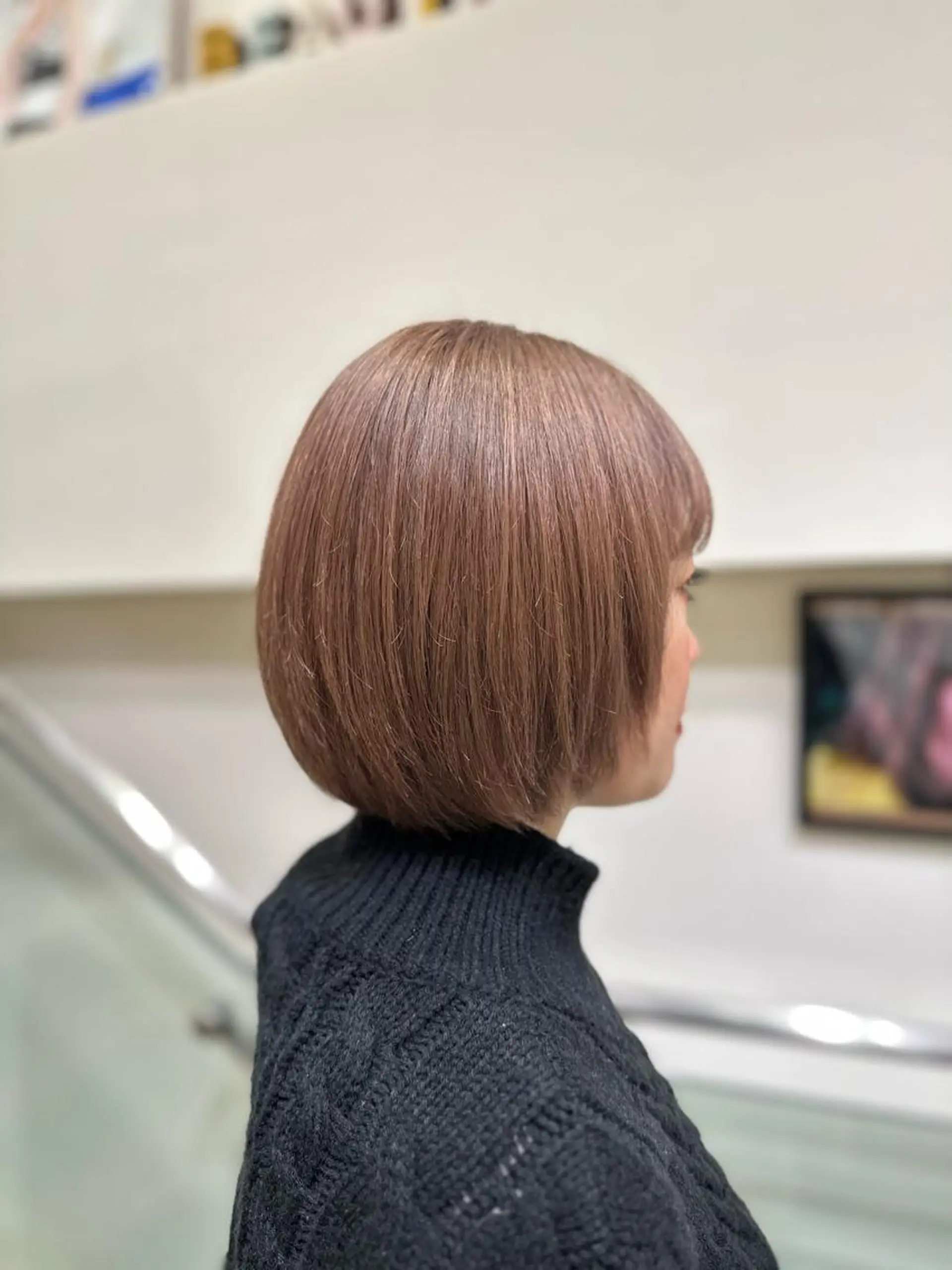 ショート ショートボブ ボブ ショートヘア レイヤー/グレージュ メンズパーマのヘアスタイル