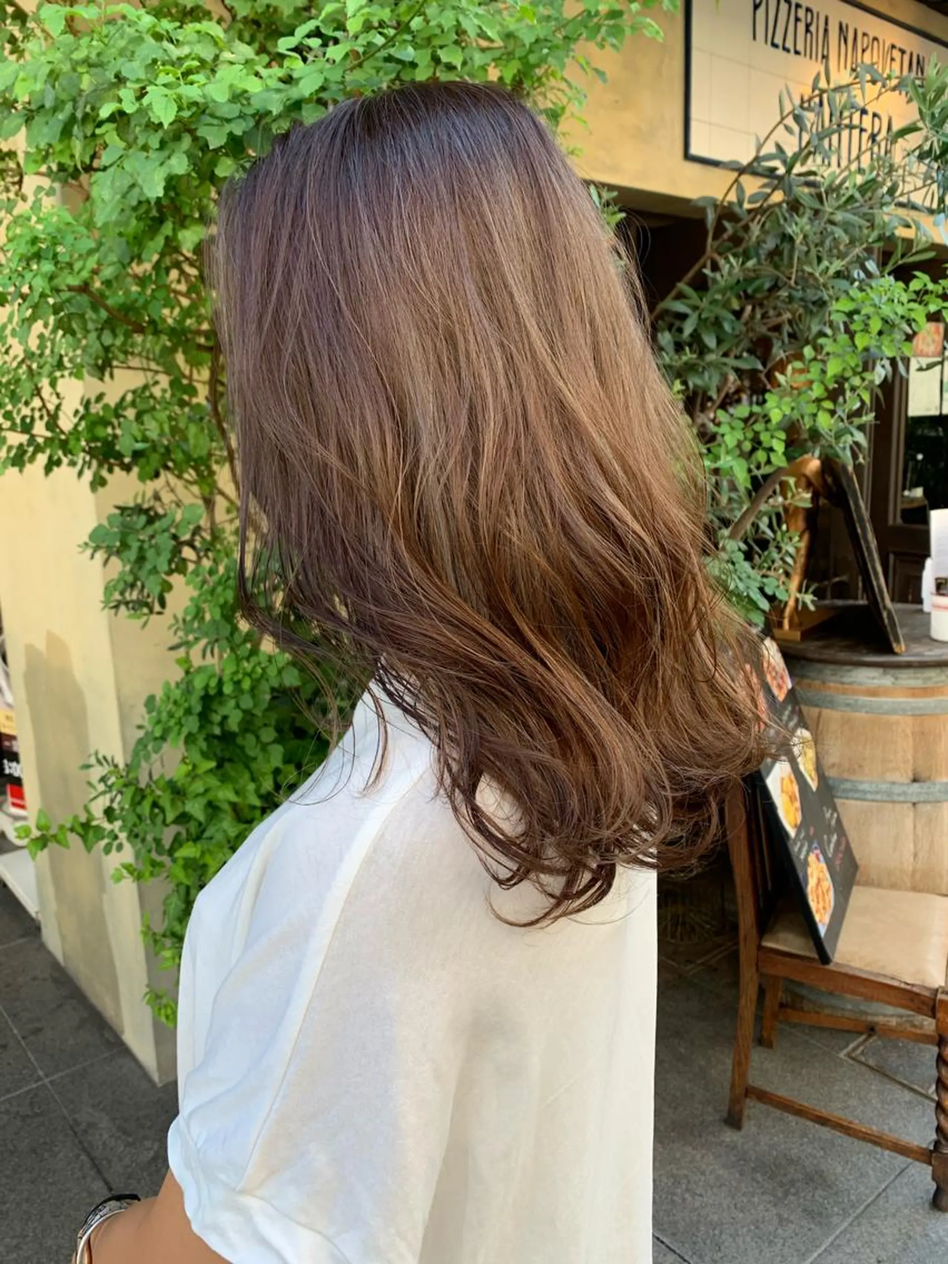 ロング カラー AMI ウルフパーマ/メンズのヘアスタイル