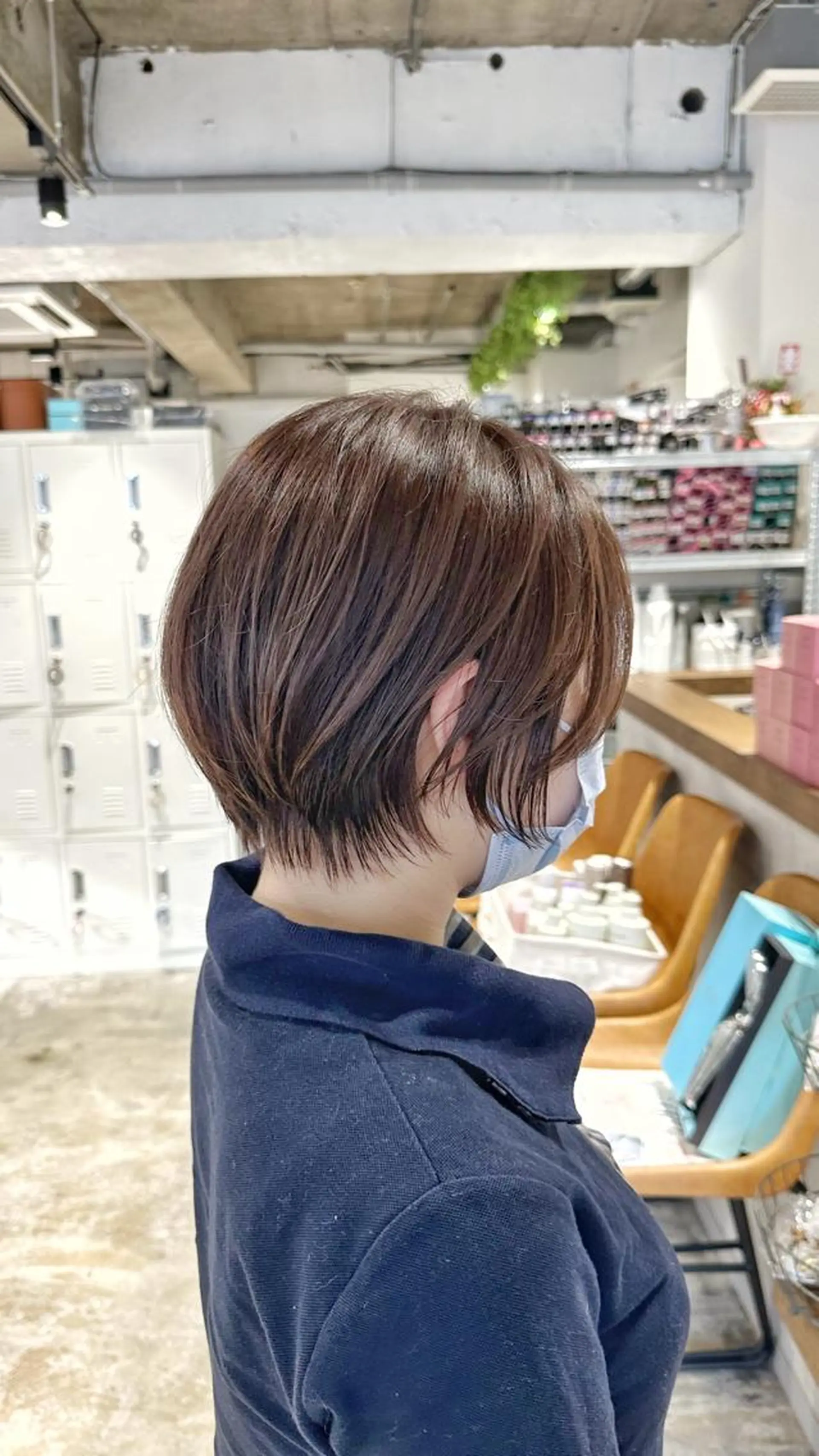 ショート カット ヘアカラー トリートメント ✨圧倒的満足度◎ 小顔美人ショート✨佃のヘアスタイル