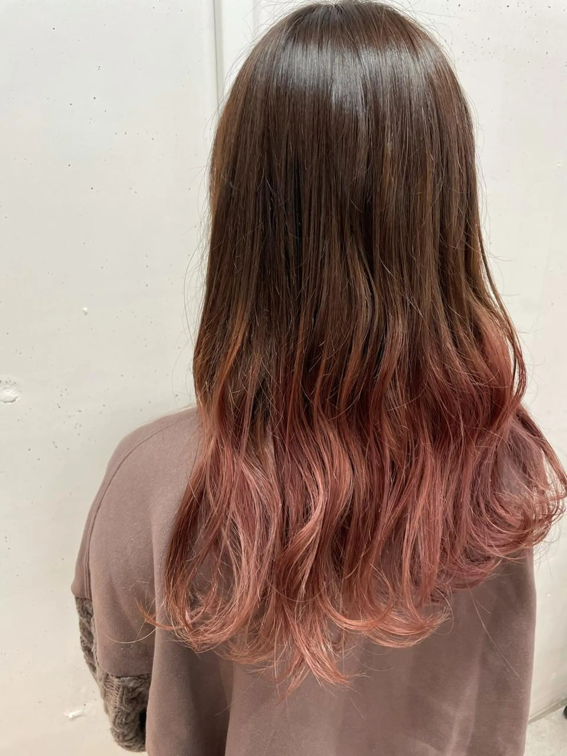 ロング カラー カット ヘアカラー 久保田 千尋のヘアスタイル