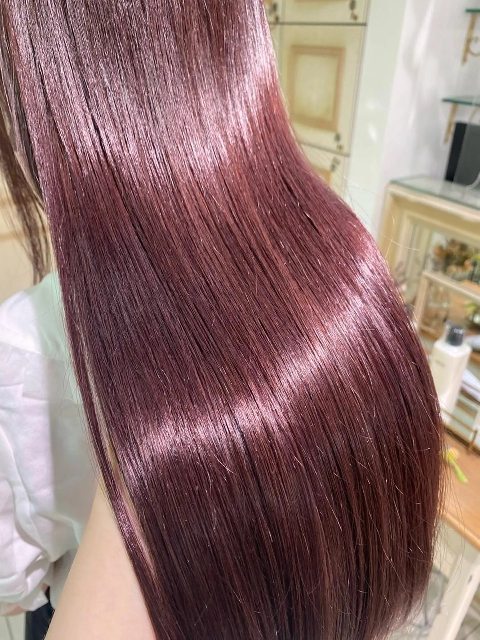 ロング カラー ヘアアレンジ 透明感カラー 古山 結季🌙🖤のヘアスタイル