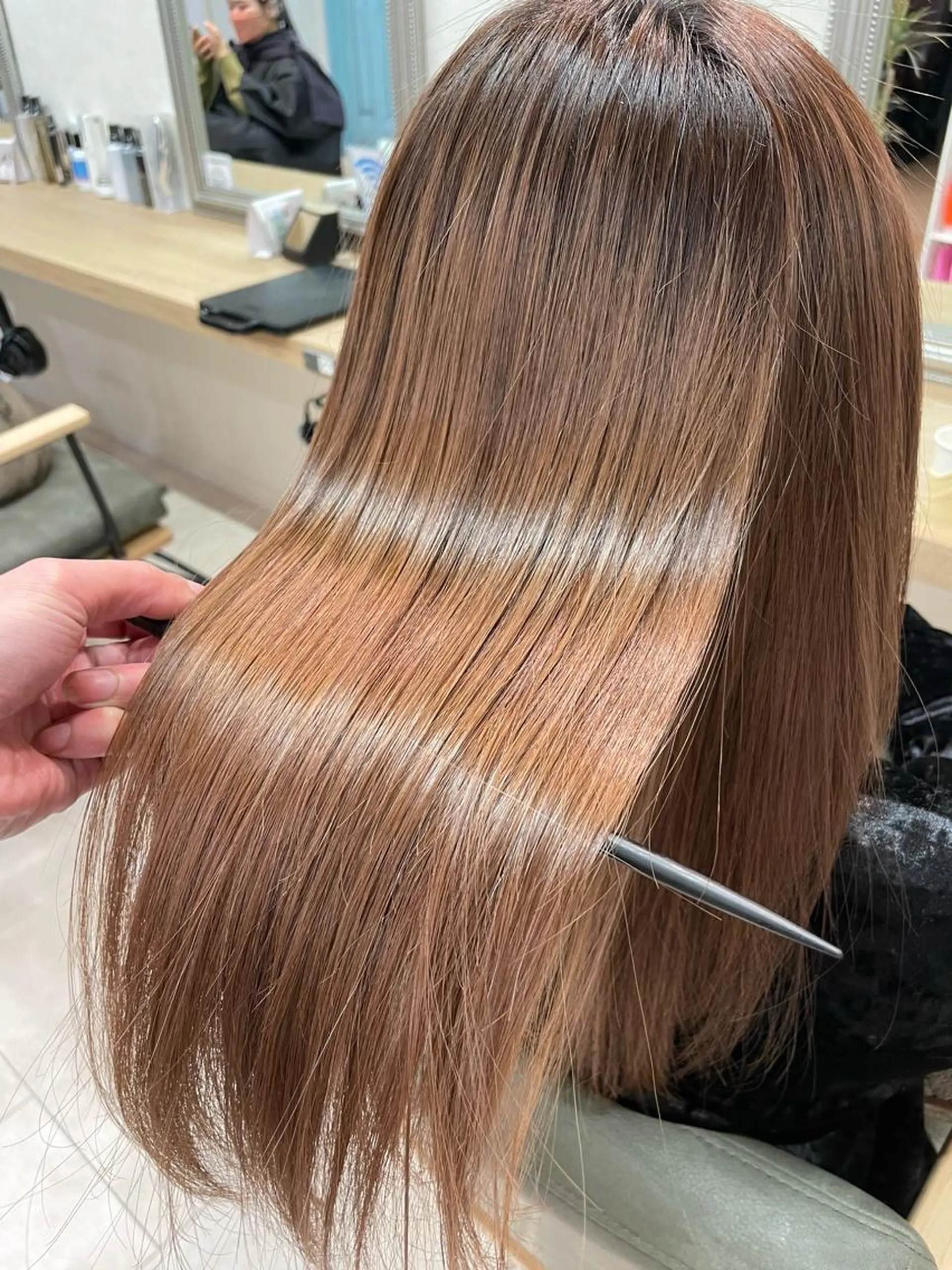 ロング トリートメント ✨酸性ストレート✨ 南川だいさくのヘアスタイル