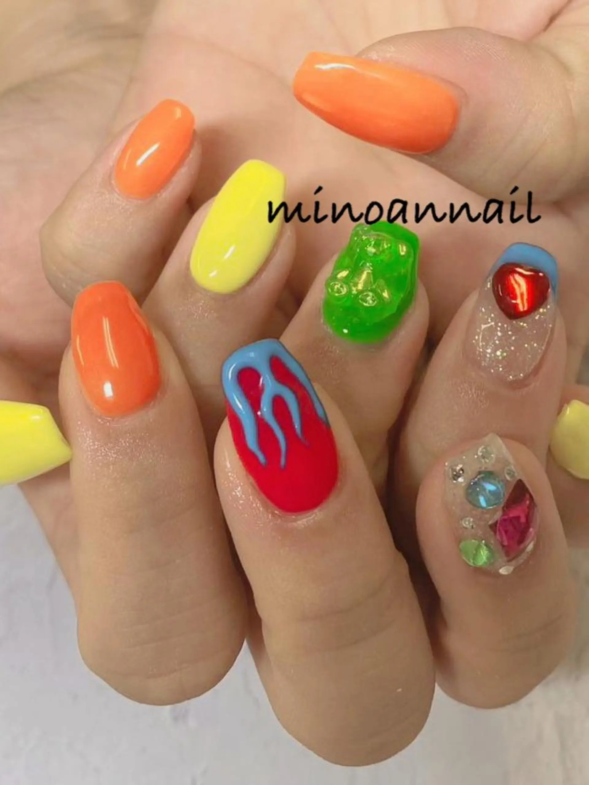 ネイル 美ノ庵ネイルサロン メトロポリタン前店のネイルデザイン