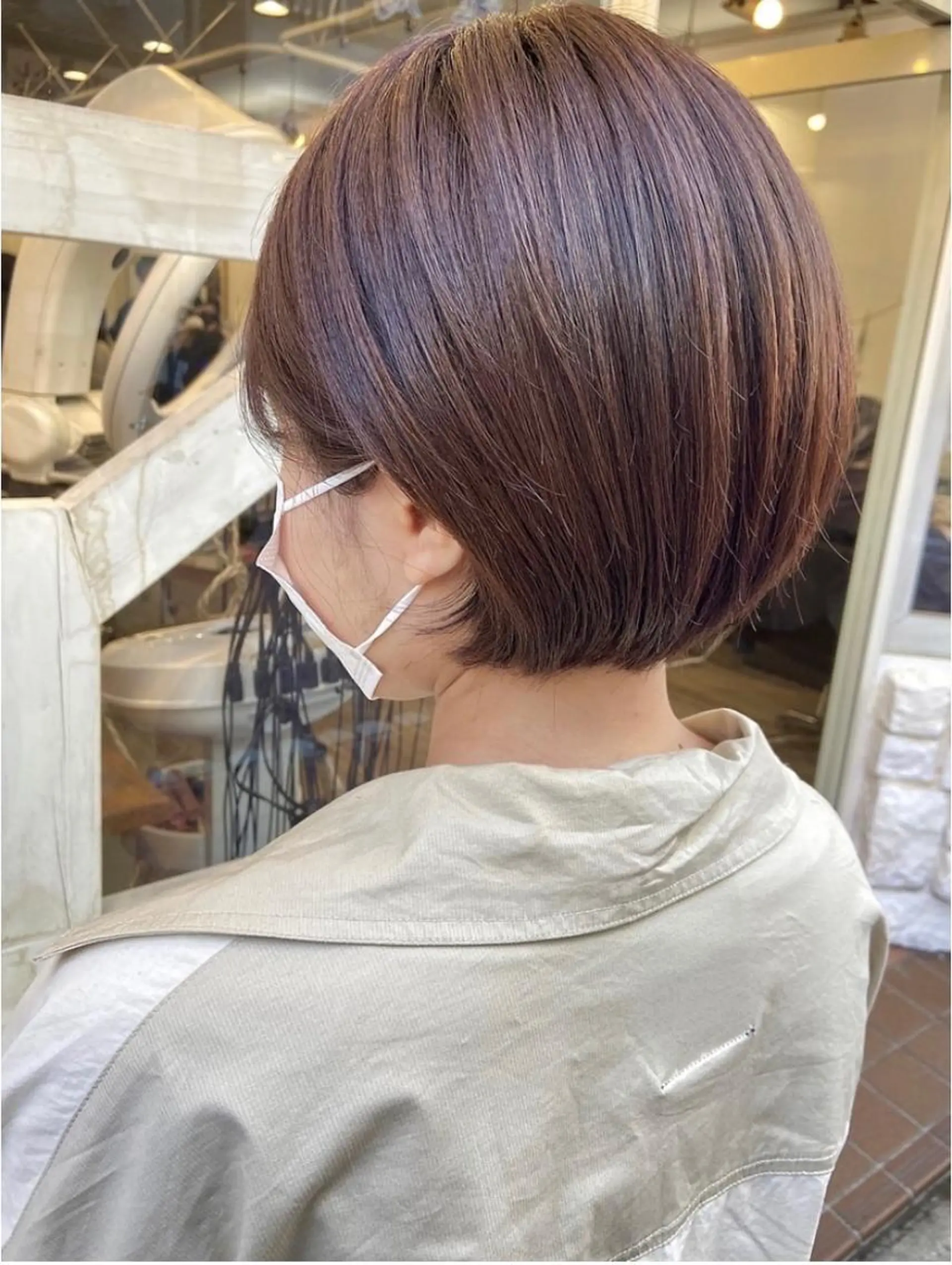 ショート 石原 姫菜のヘアスタイル