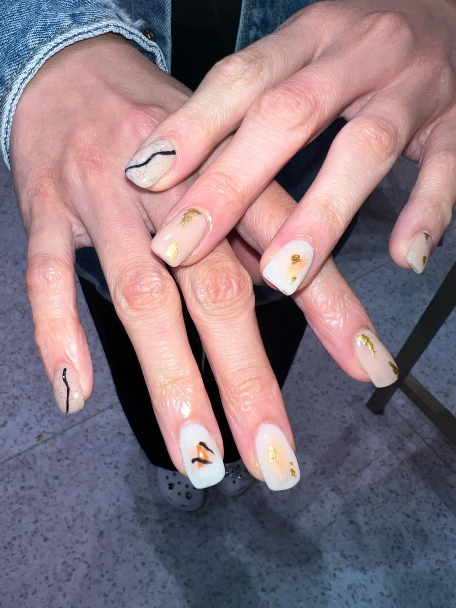 ネイル 個性派／中韓ネイル SAKURAのネイルデザイン