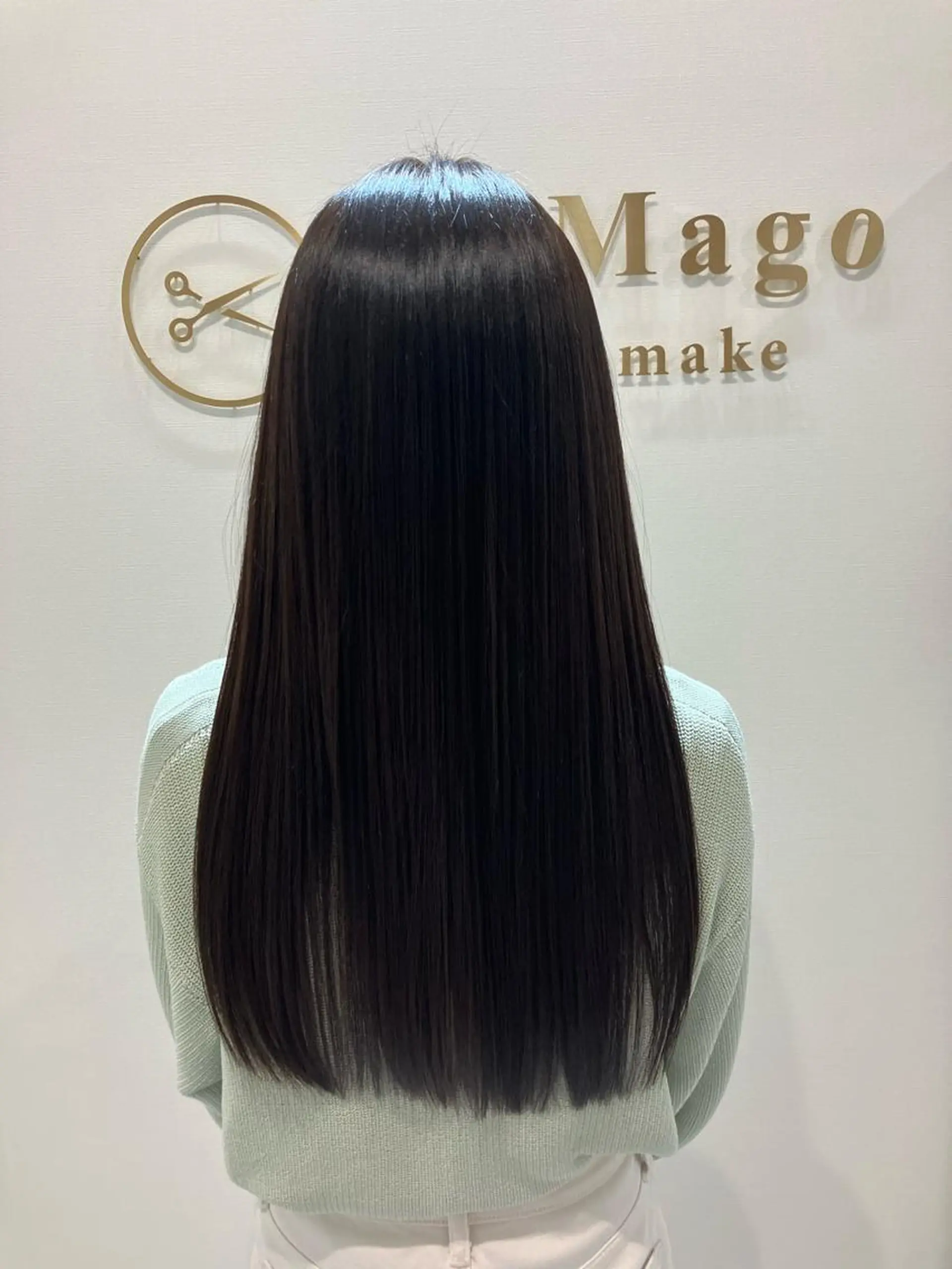 ロング カラー ヘアアレンジ キッズ カット ヘアカラー トリートメント 横浜関内髪質改善 re:Magoのヘアスタイル