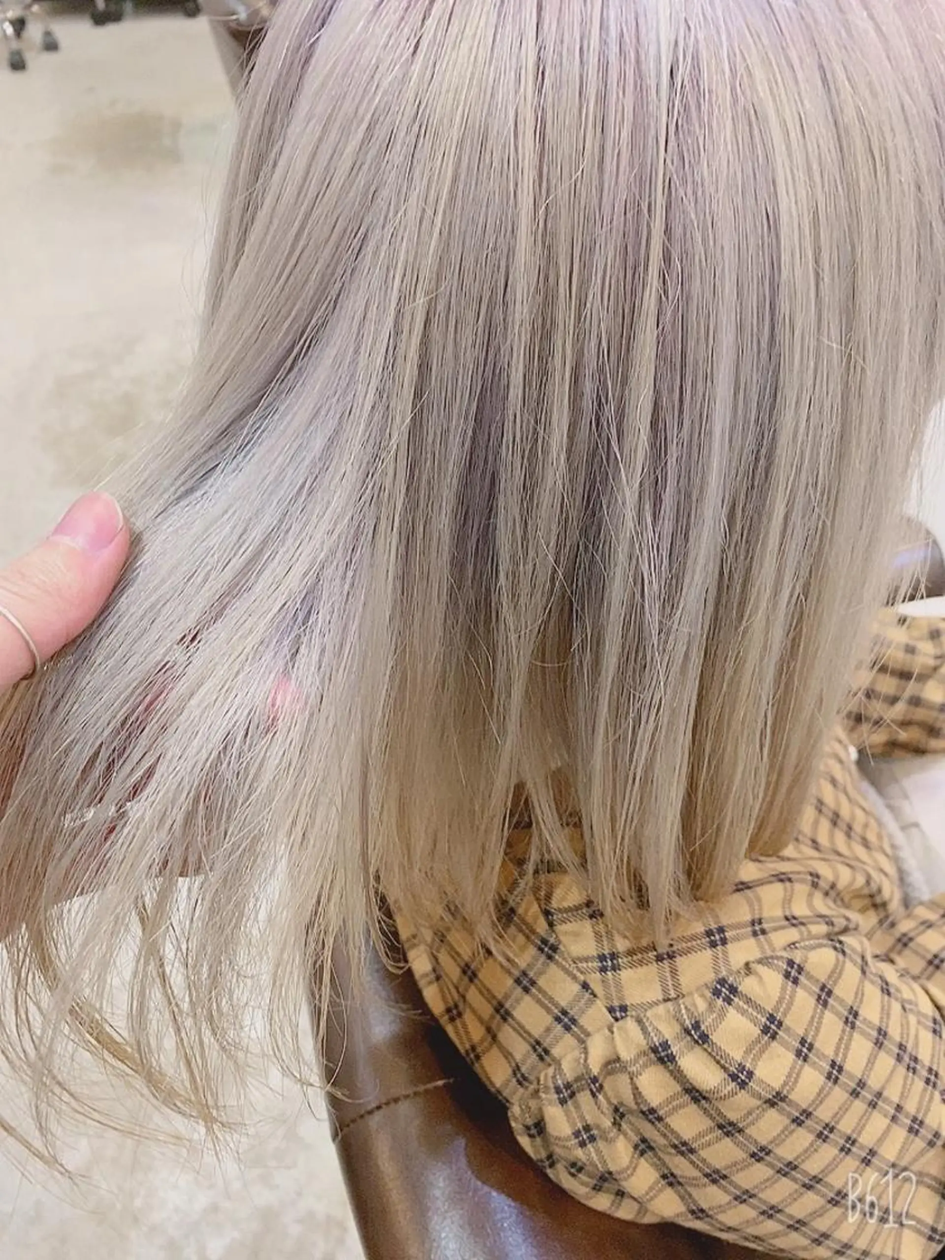 ミディアム カラー Etoile HAIR SALONのヘアスタイル