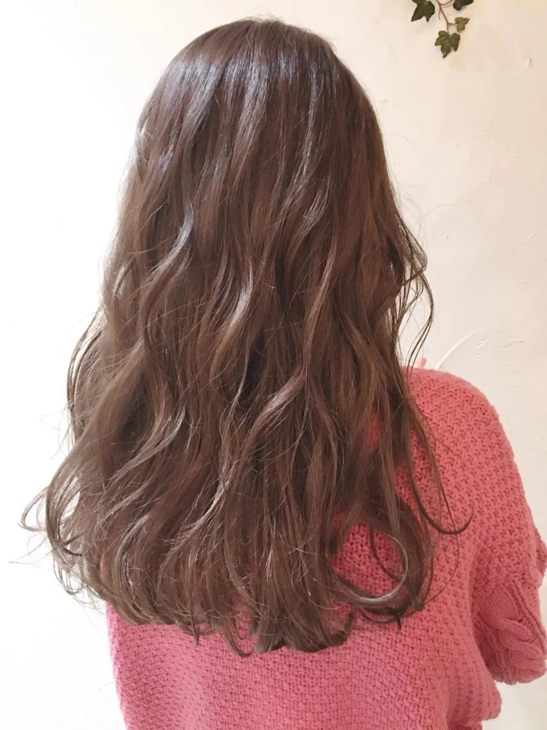 ロング カラー ラベンダーカラー シマダ アユミのヘアスタイル