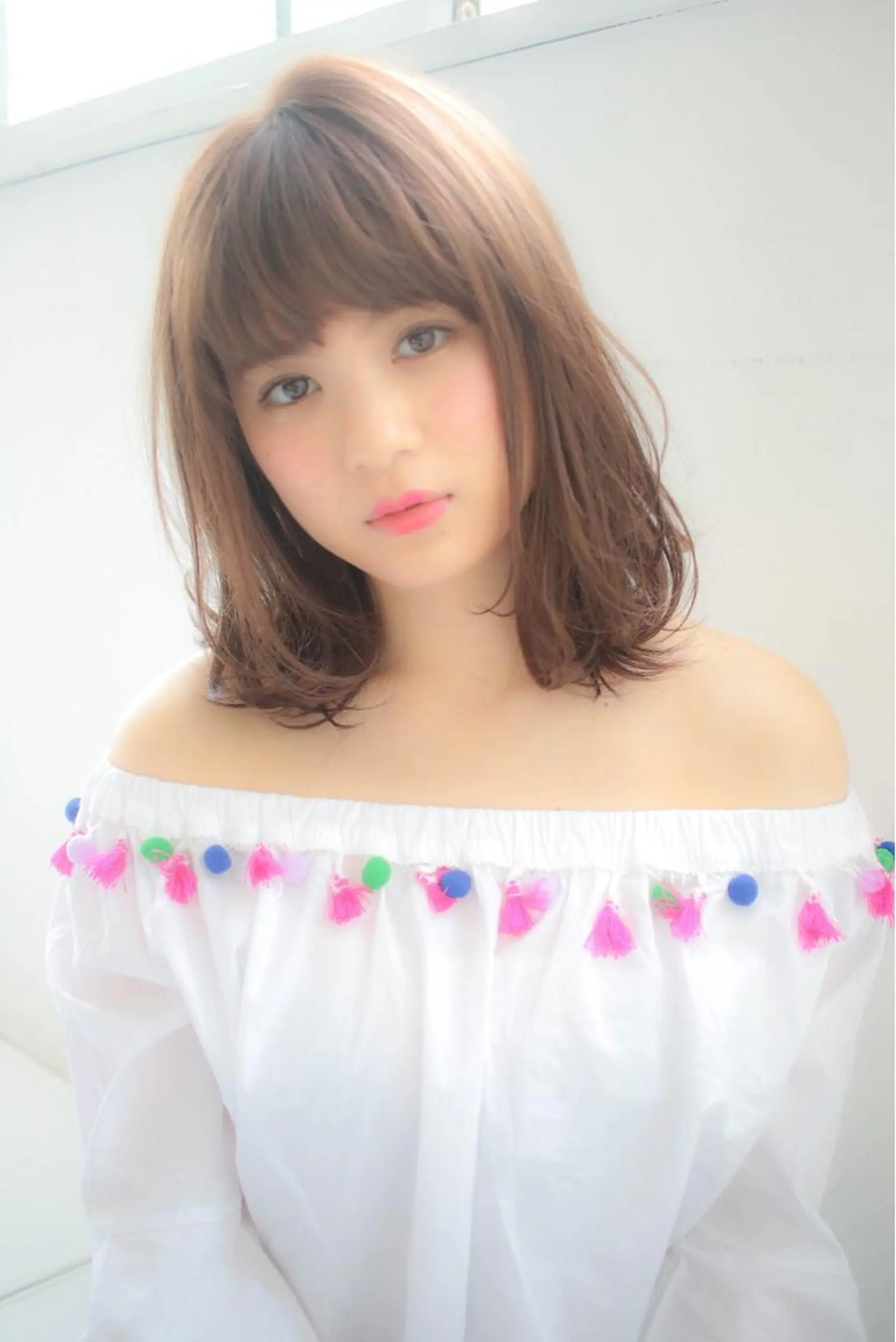 ミディアム うる艶/レイヤー 🪞池袋LAND🪞のヘアスタイル