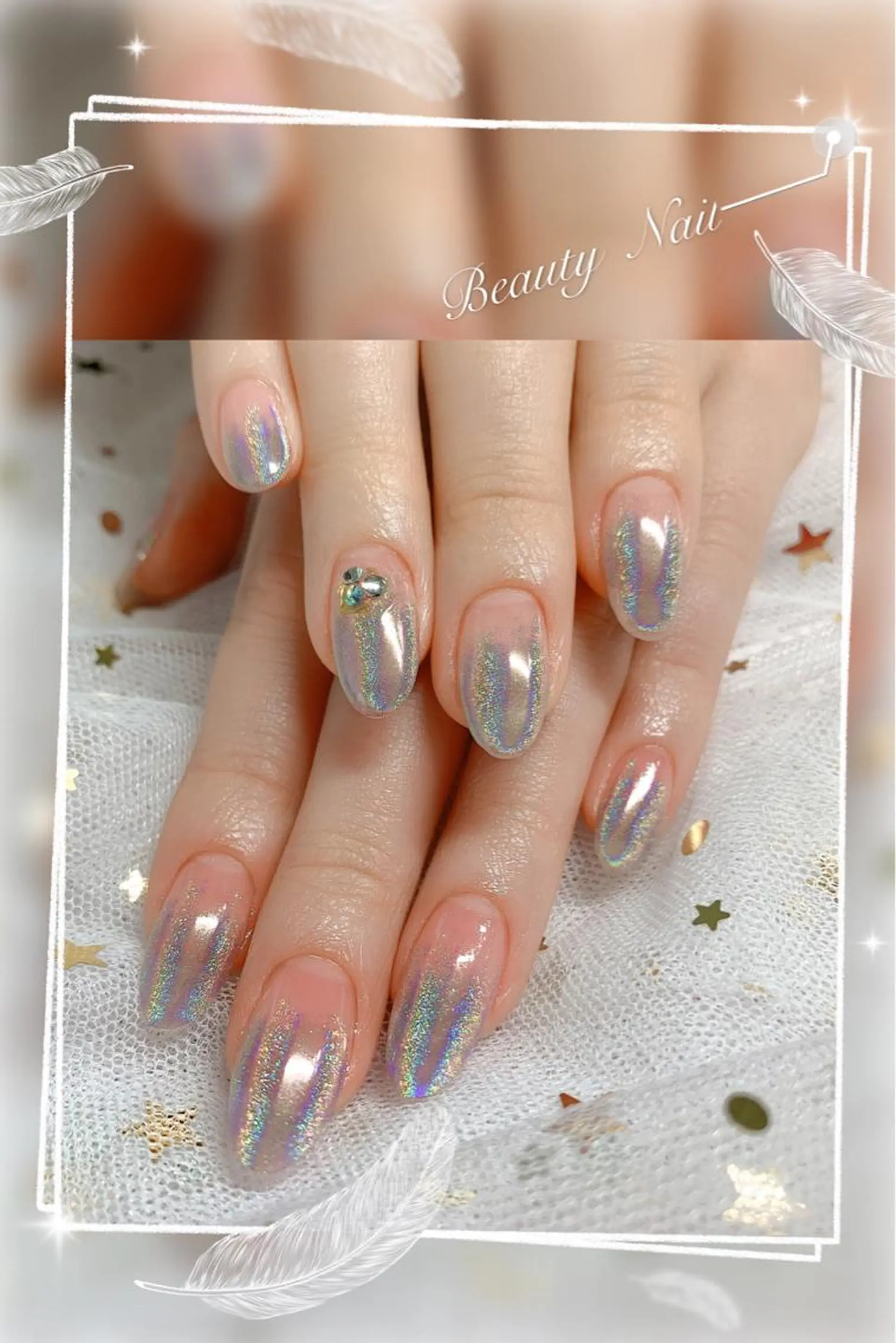カラー ネイル Moonstone Salonのネイルデザイン