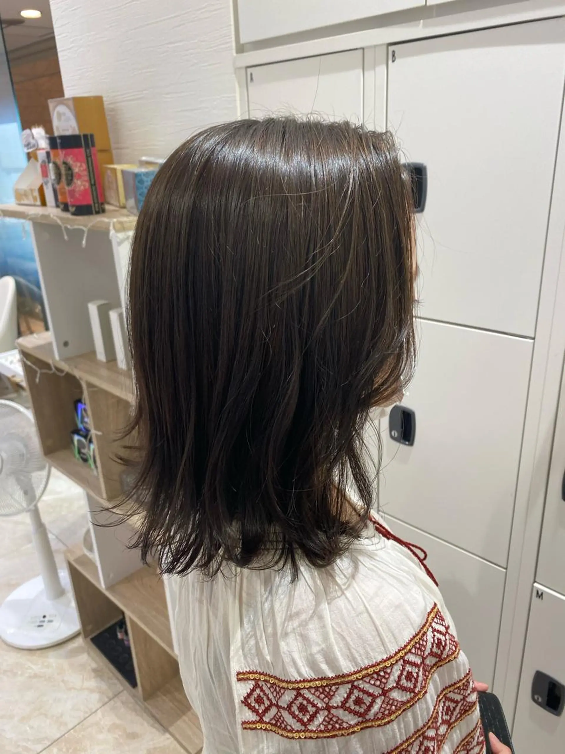 ミディアム カラー ナチュラル艶カラー 🤎maoのヘアスタイル