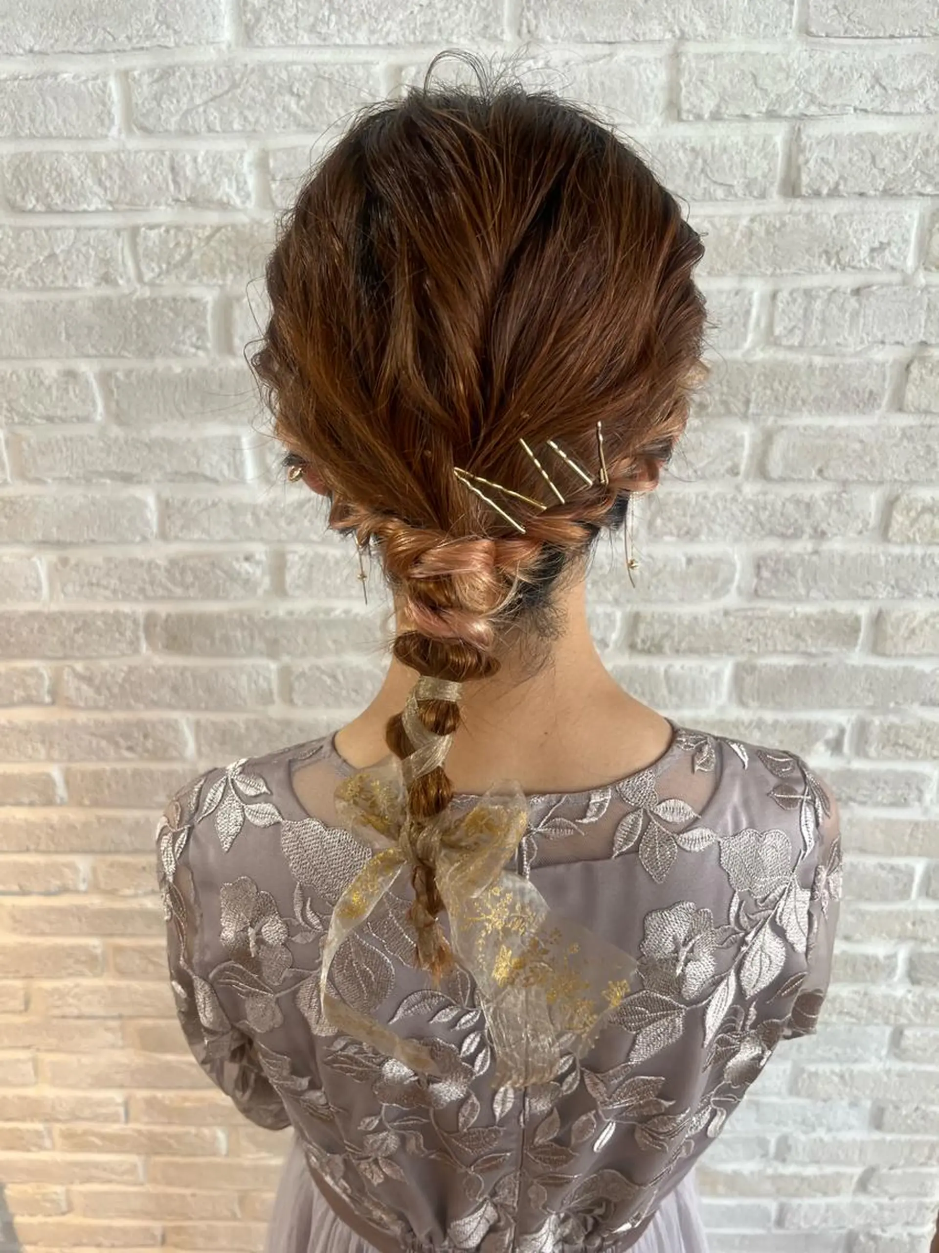 セミロング ヘアアレンジ Topstylist YUKIのヘアスタイル