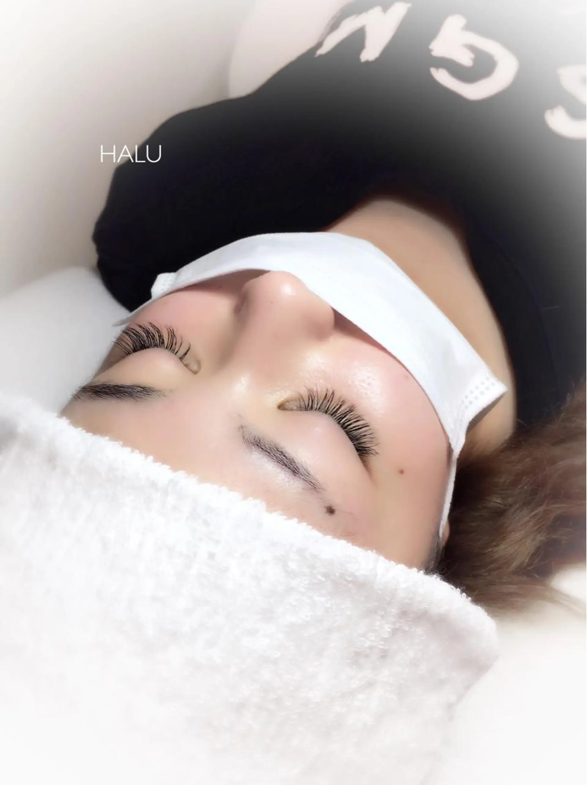 マツエク・マツパ 付け放題 Cカール HALU ハルのネイルデザイン