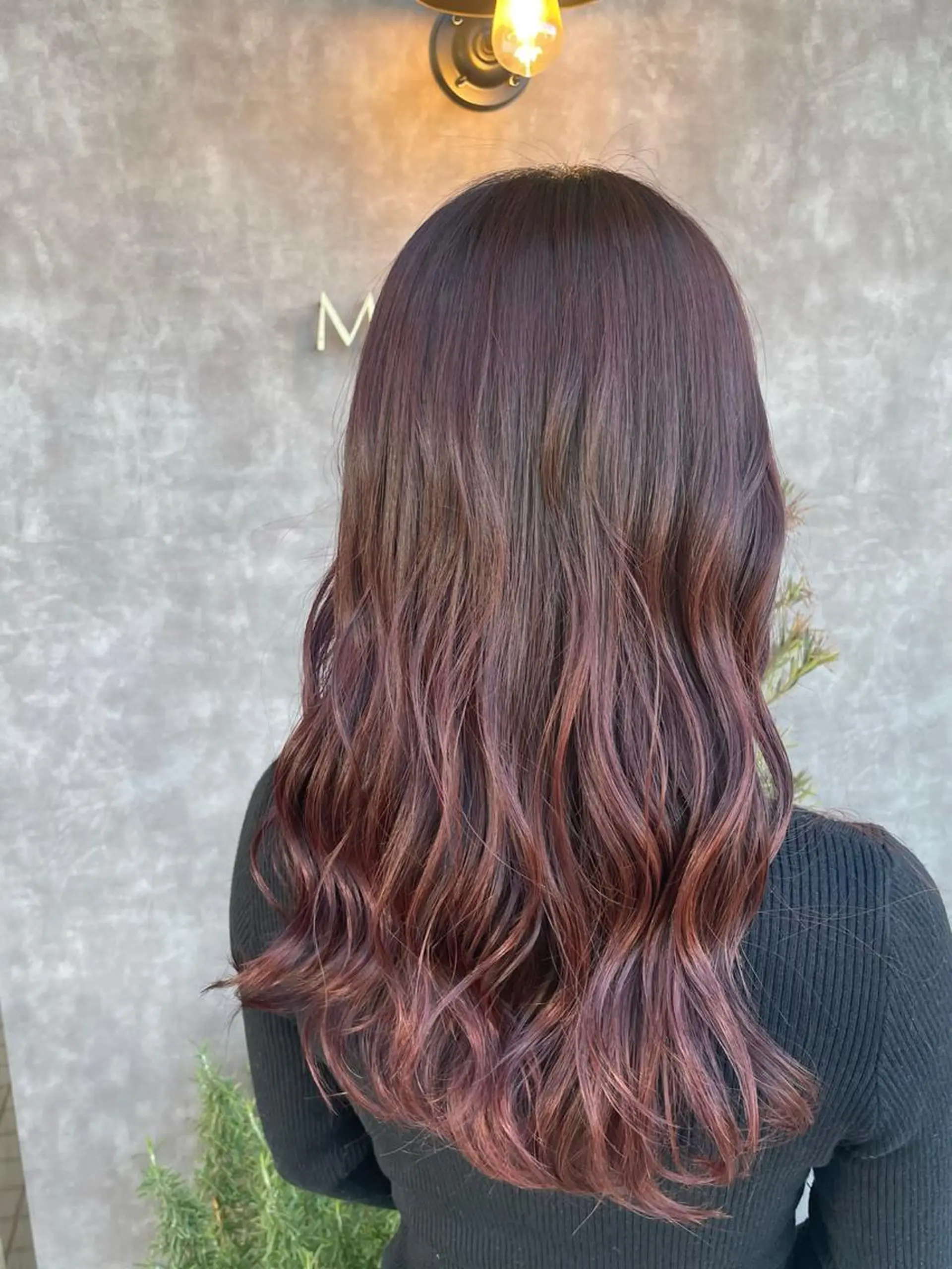 ロング 竹田 紀美のヘアスタイル