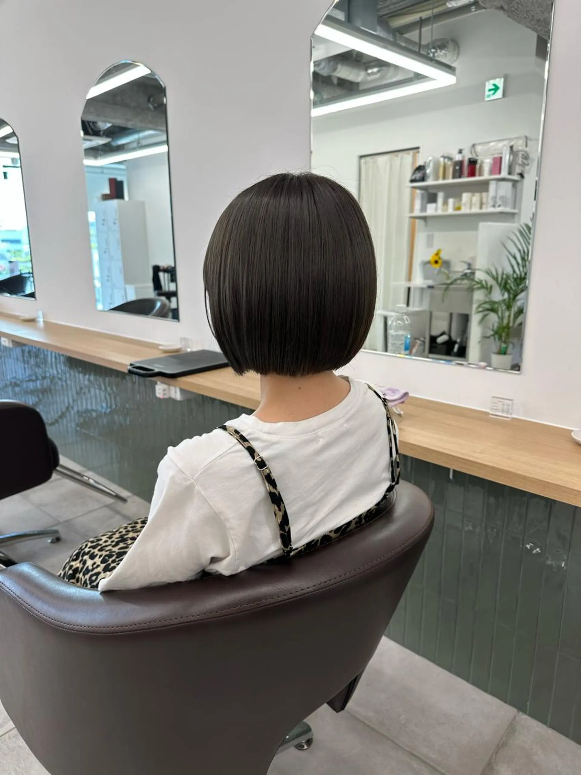 ショート カラー キッズ ヘアカラー トリートメント オトナヘア🌸 harukaのヘアスタイル