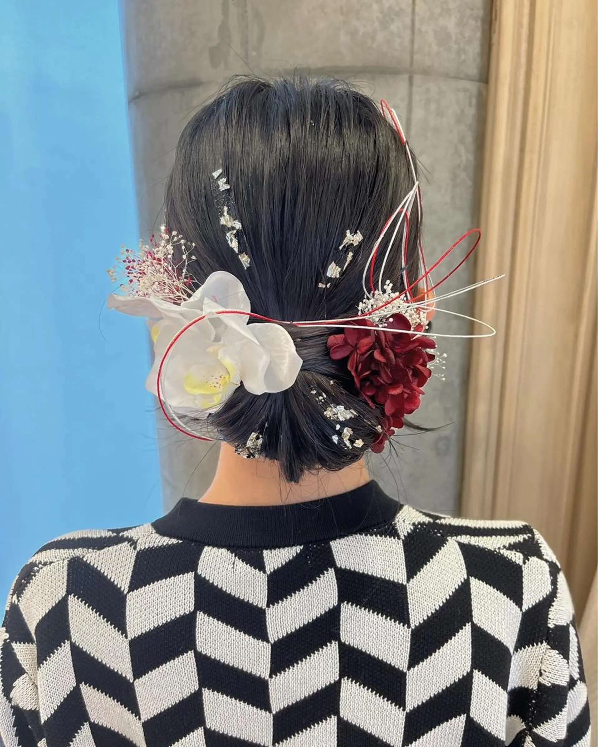 セミロング ヘアアレンジ サソウ ユリエ🥥のヘアスタイル