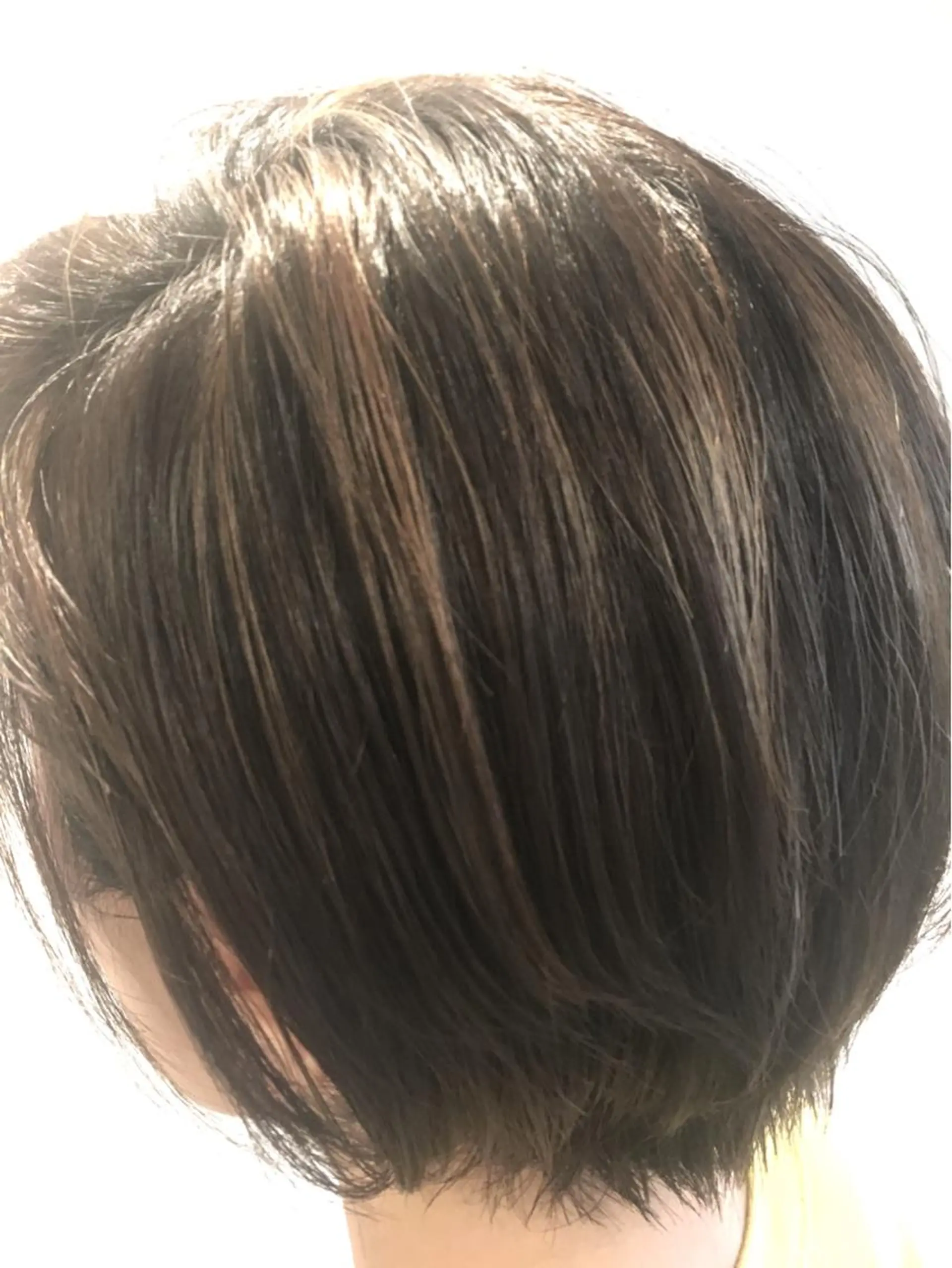 ショート カラー ブリーチ毛縮毛矯正 👑山口のヘアスタイル