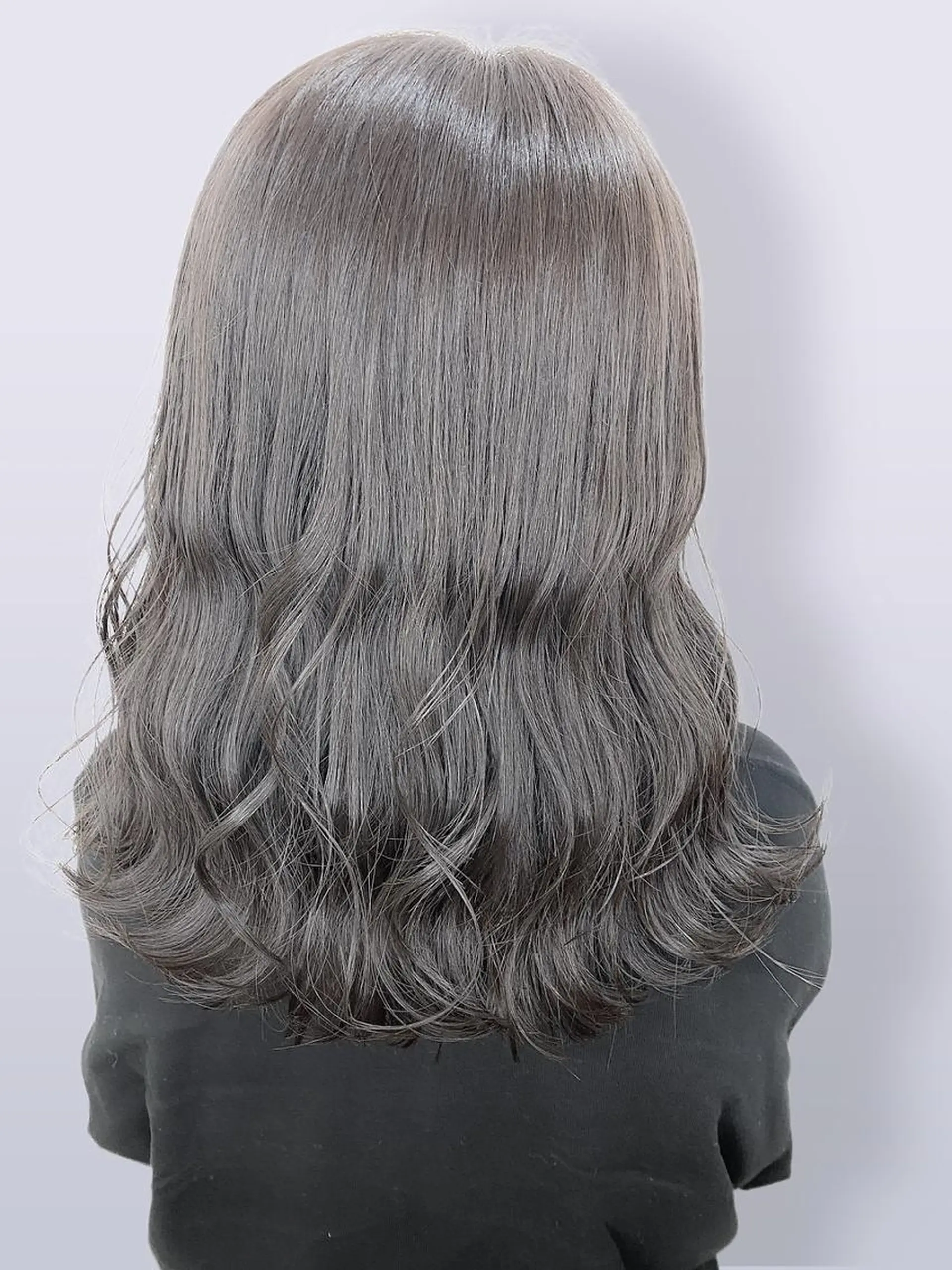 ロング カラー 透明感カラー カット ヘアカラー トリートメント グレージュ×レイヤー 藤生 和宏のヘアスタイル