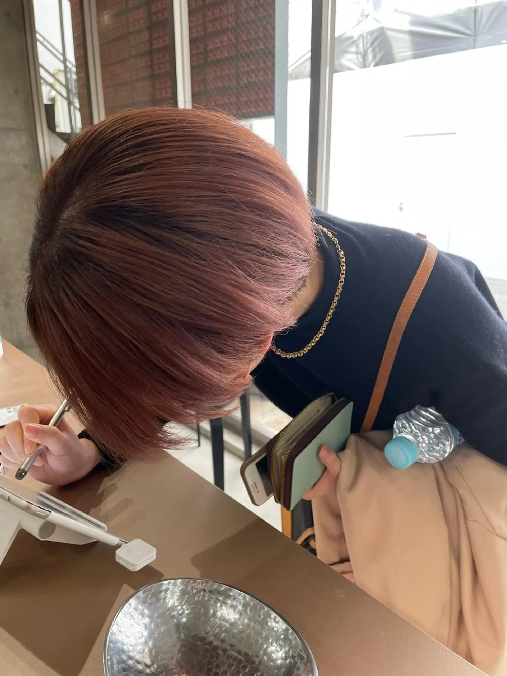 ミディアム カラー パーマ 吉田一輝 外国人パーマのヘアスタイル