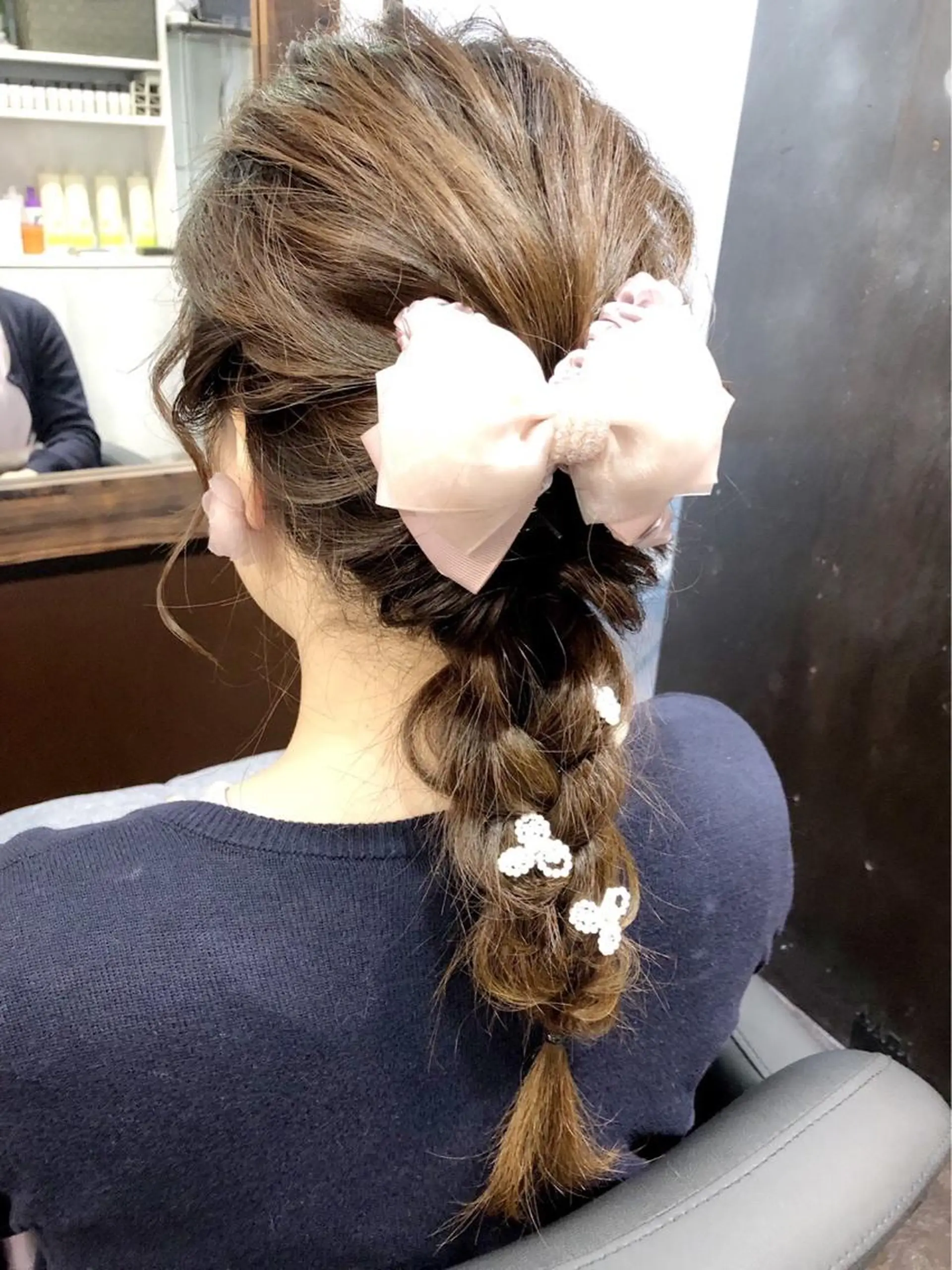 ヘアアレンジ クリスマス hairsalon Linkのヘアスタイル