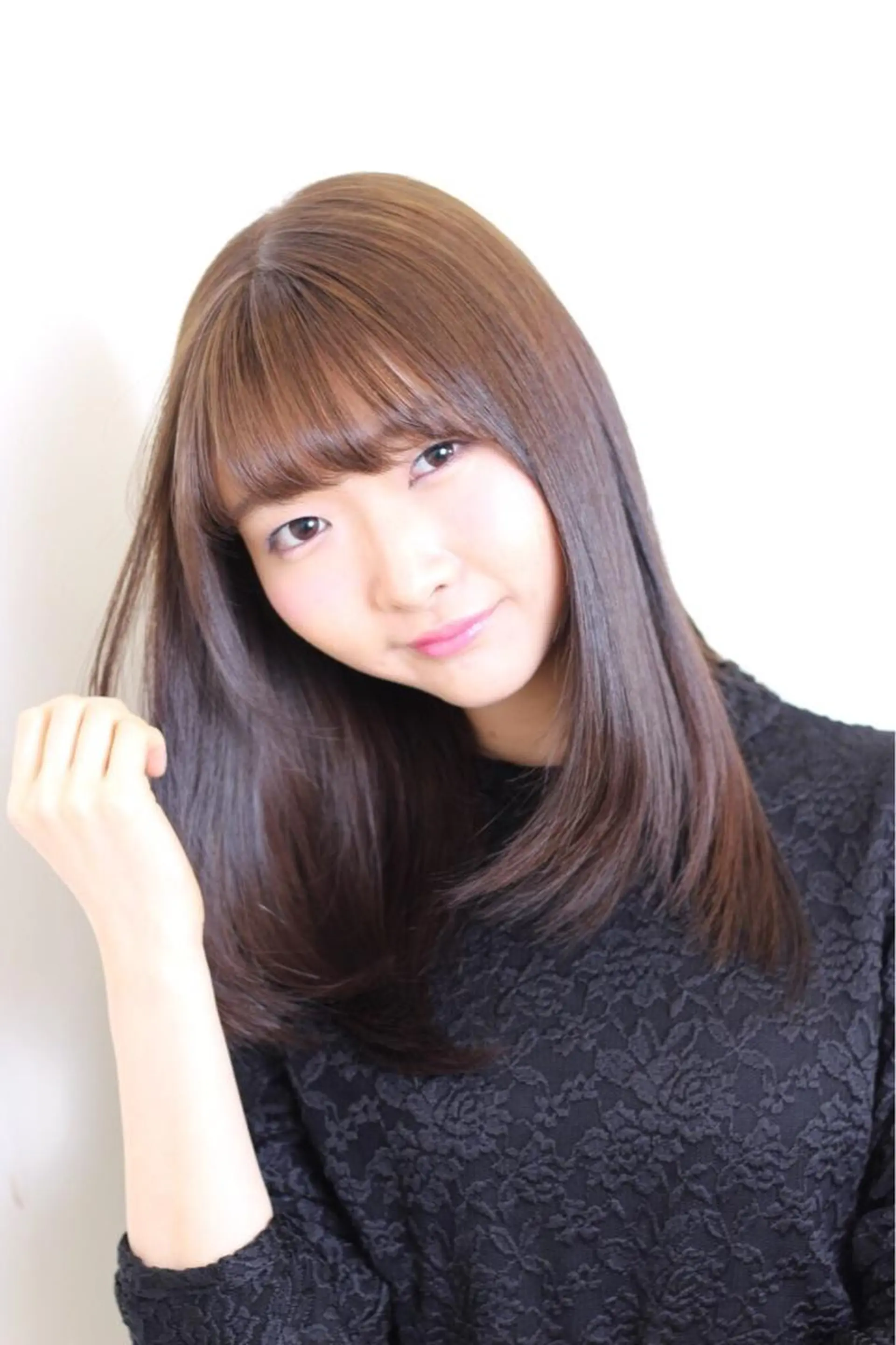 セミロング miiro 長津田 髪質改善　フジムラのヘアスタイル