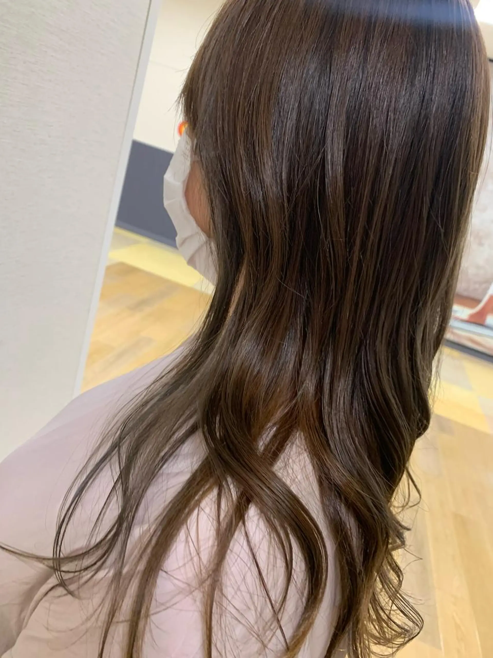 ロング カラー アッシュ 高橋友里亜 /フリーランスのヘアスタイル