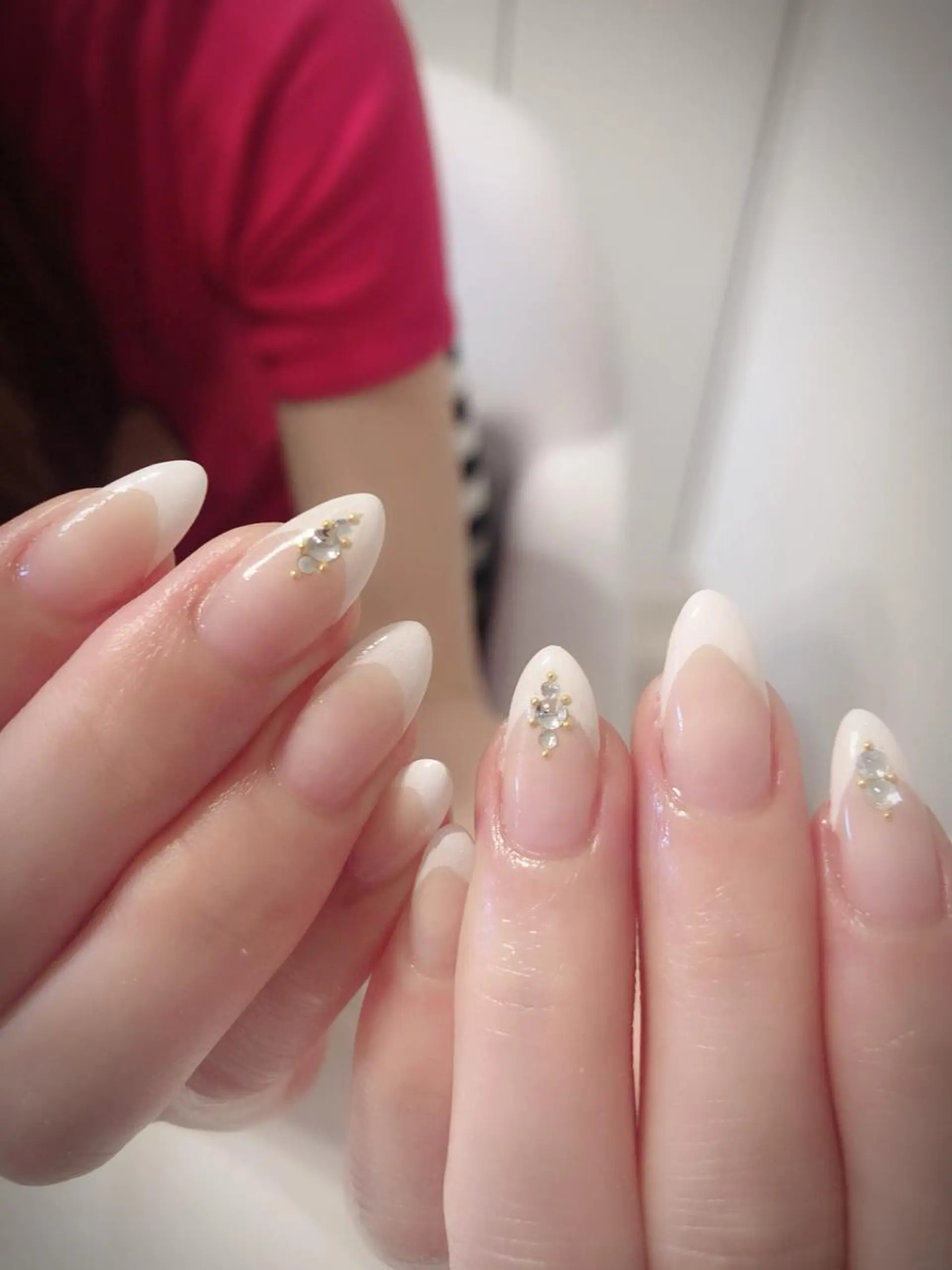 ネイル フレンチネイル ハンドネイル * haruのネイルデザイン