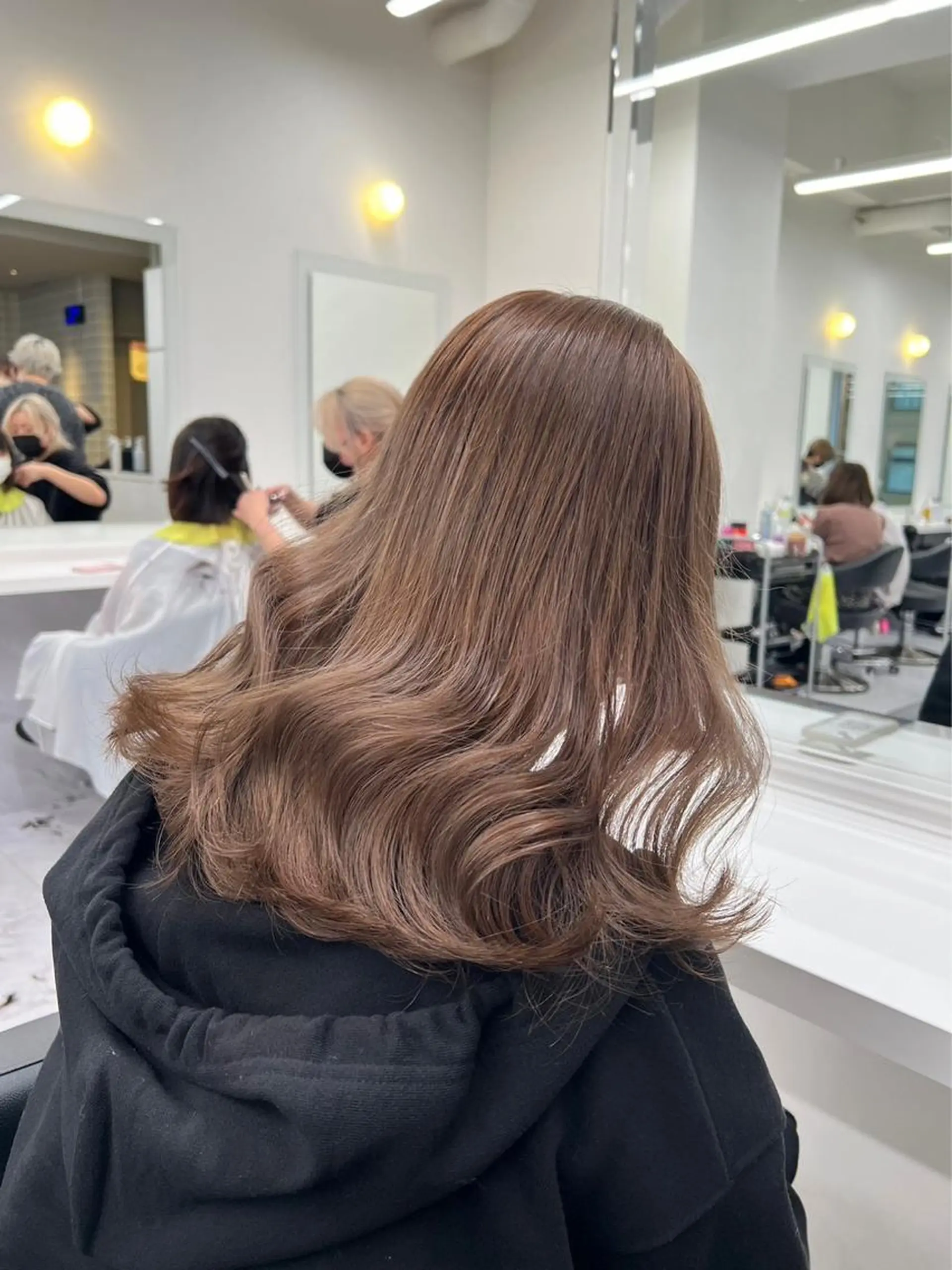 ロング カラー men's特化 値段以上の仕上がりにのヘアスタイル