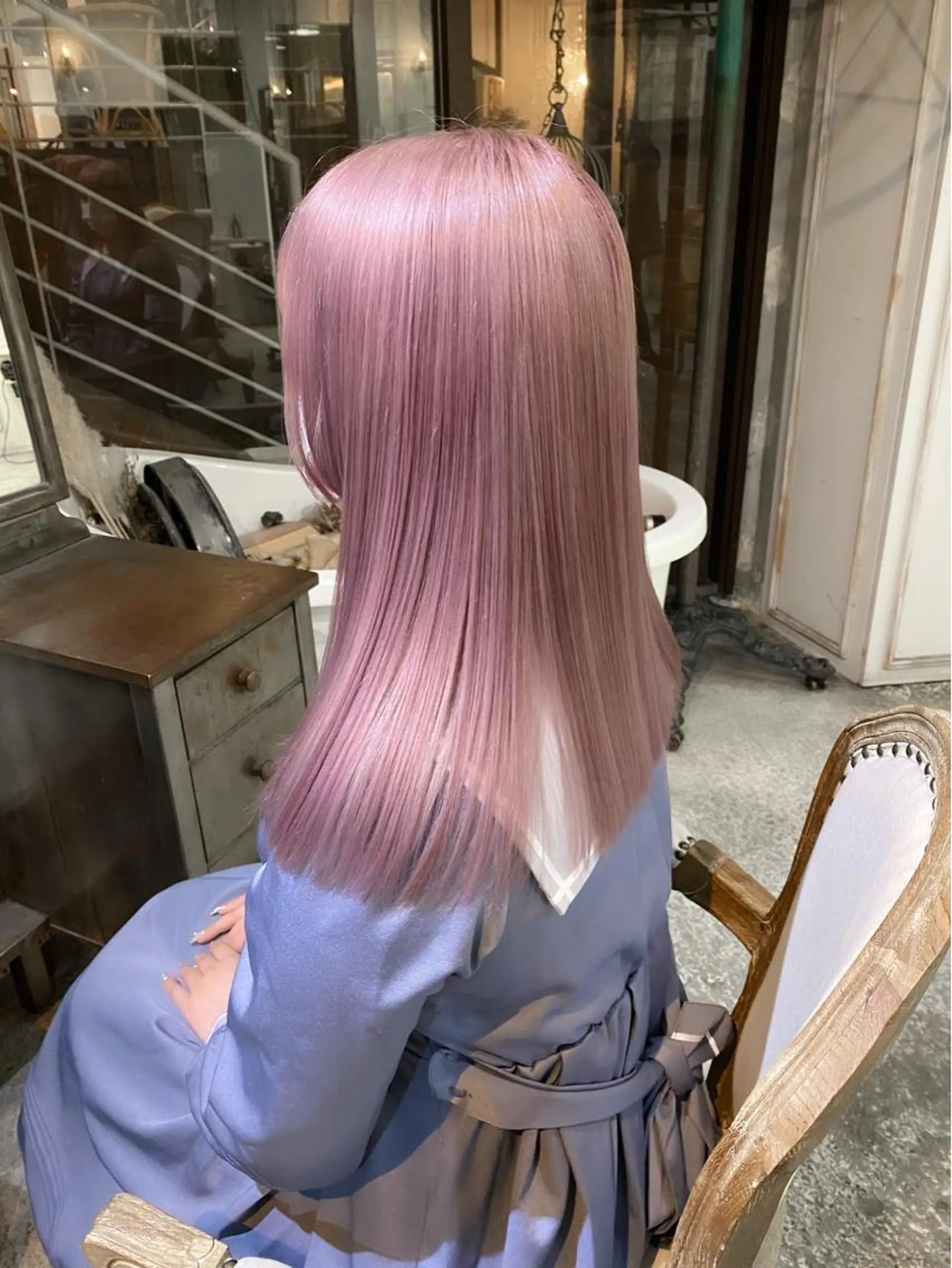 カラー 柔らかベージュ 🤎YUKAのヘアスタイル