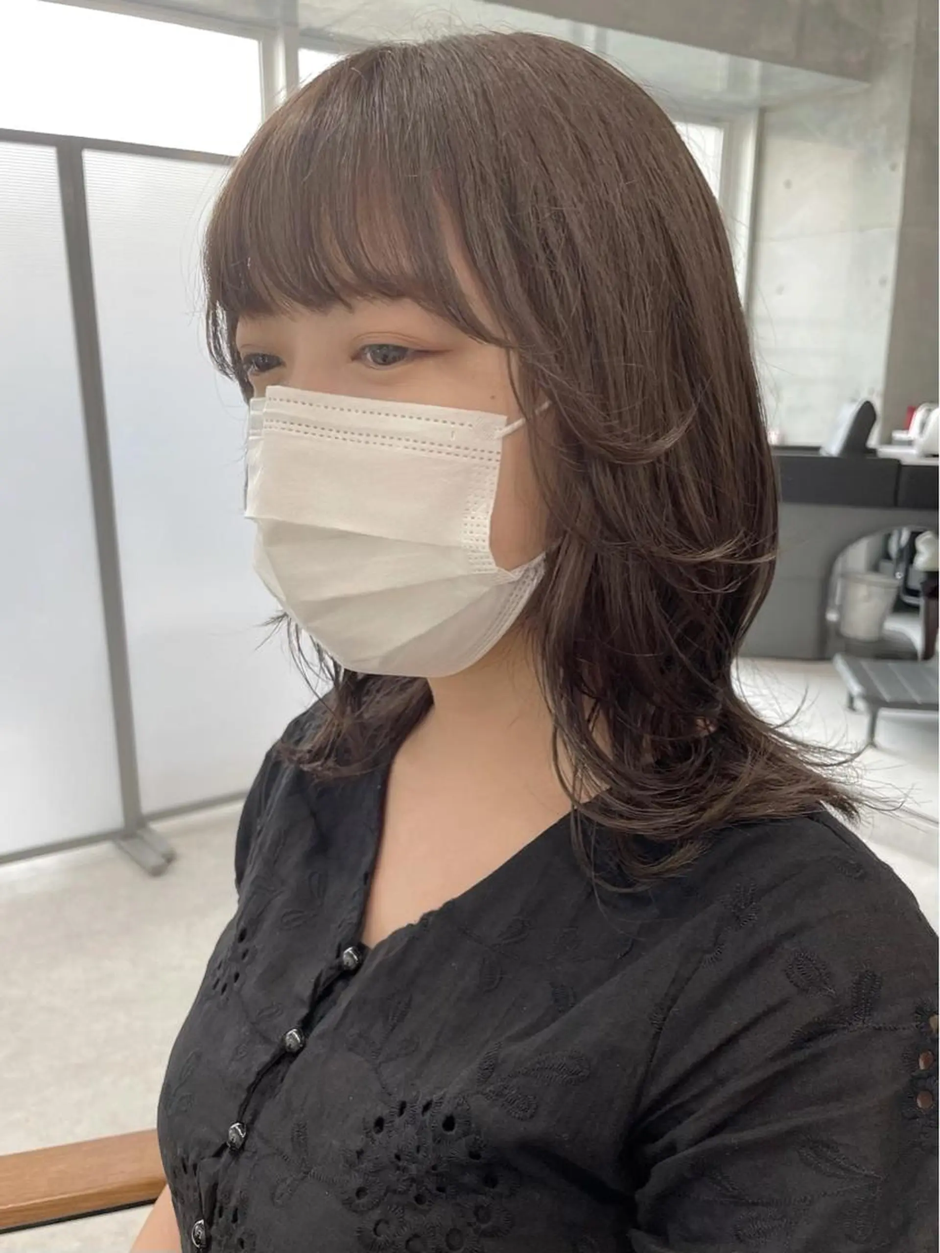 セミロング カラー ヘアアレンジ メンズ似合わせ🪞 副店長 kotoriのヘアスタイル