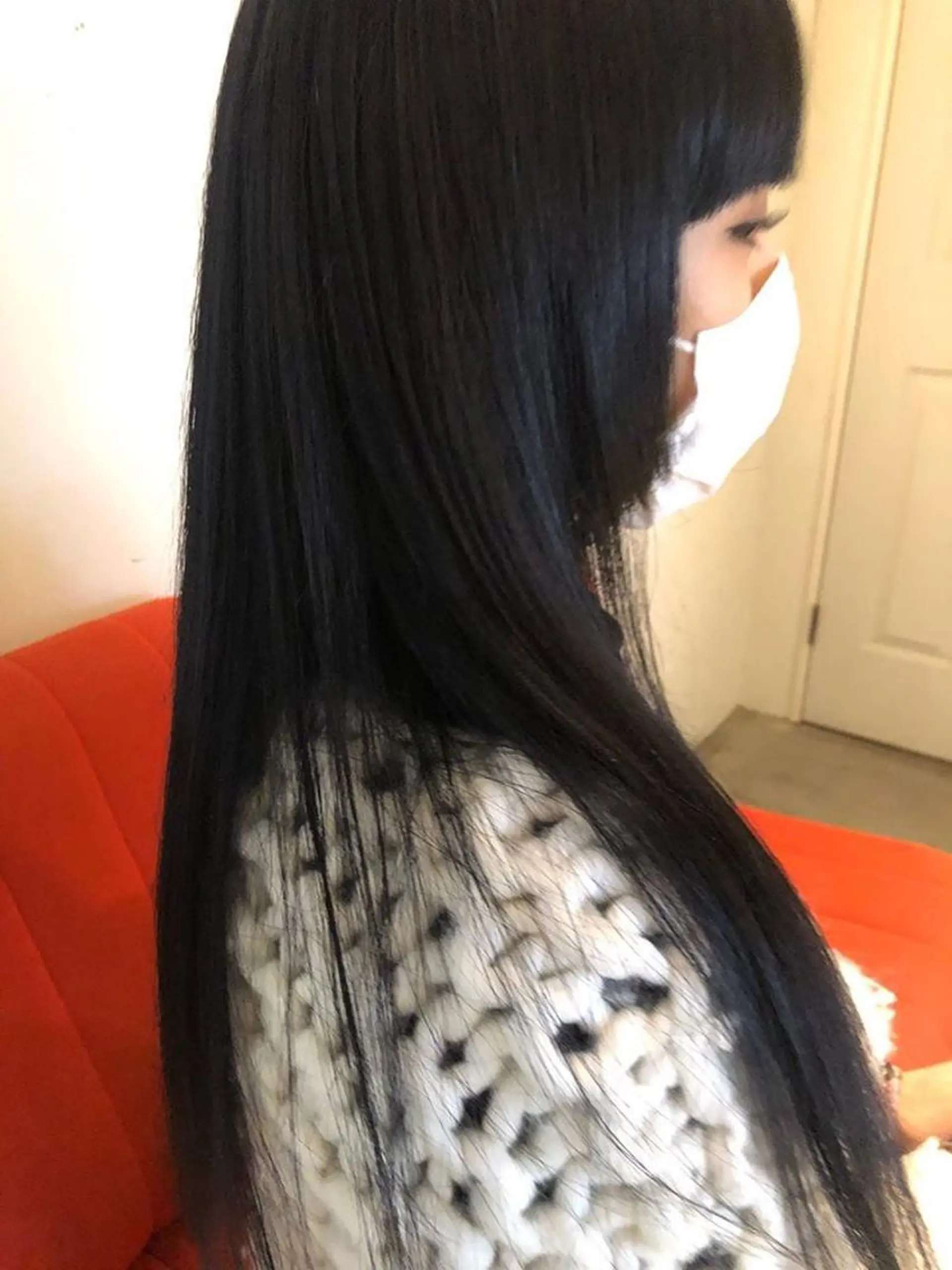 ロング カラー パーマ美容師 hanaのヘアスタイル