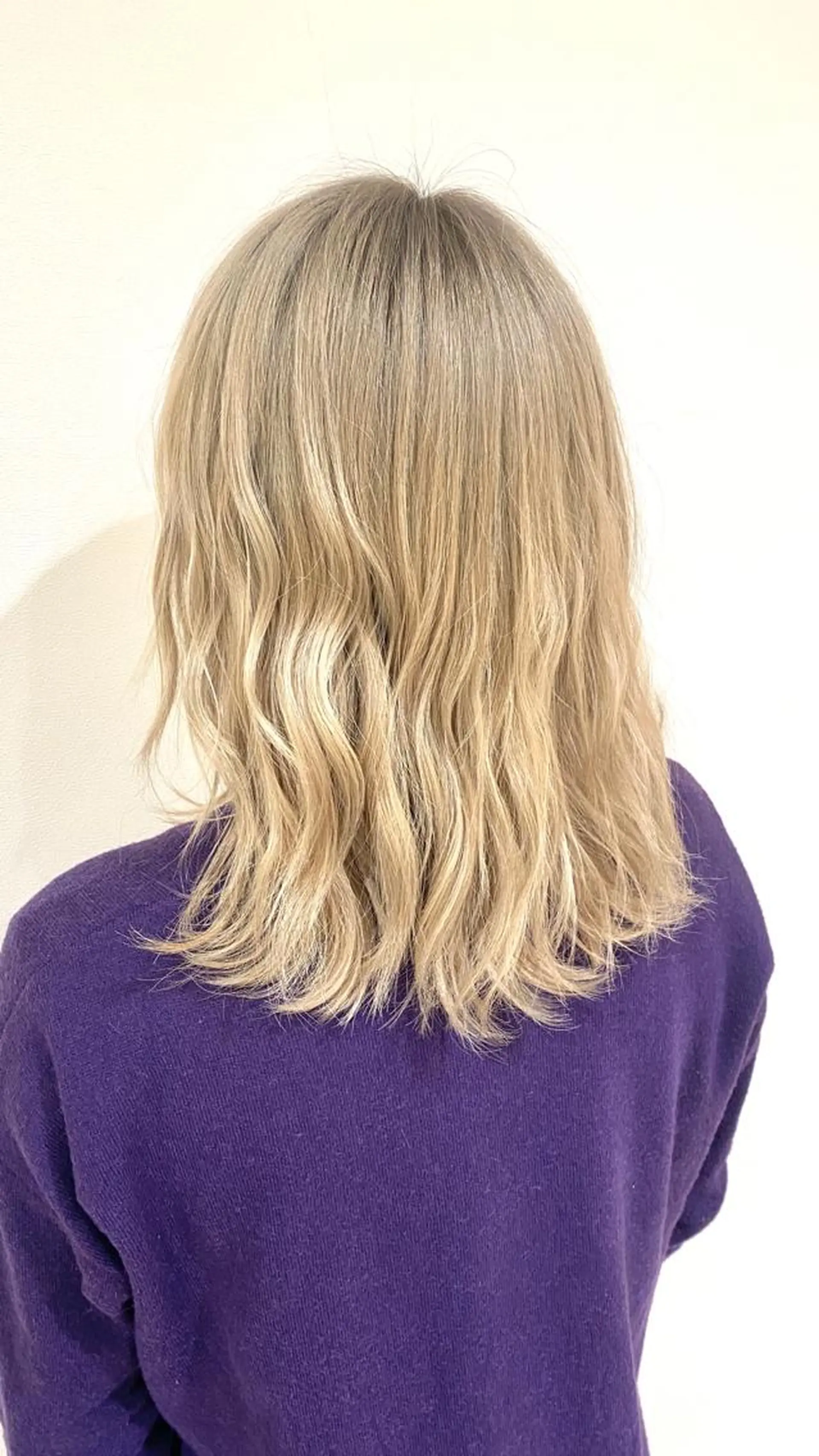 セミロング カラー カット ヘアカラー Maison 寺尾拓朗のヘアスタイル