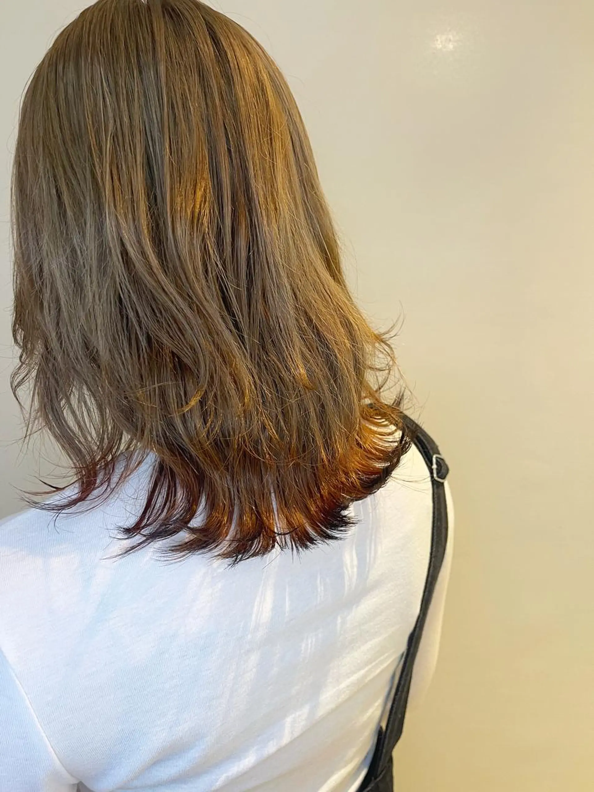 カラー ベージュカラー 🌱ONE003🌱 原田涼香のヘアスタイル