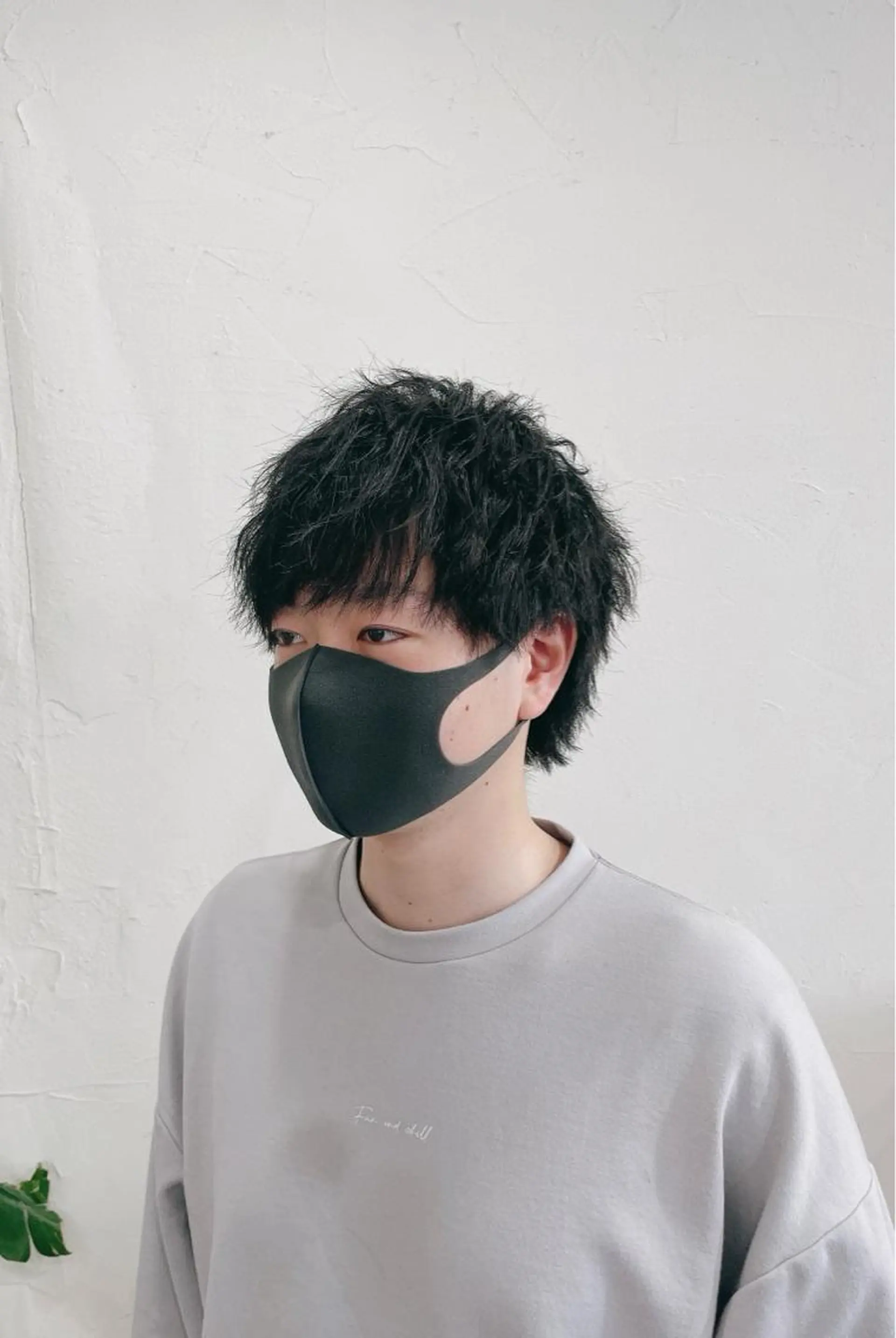 ショート メンズ マッシュウルフ マッシュ メンズウルフカット ウルフカット かんばら りょーいのヘアスタイル