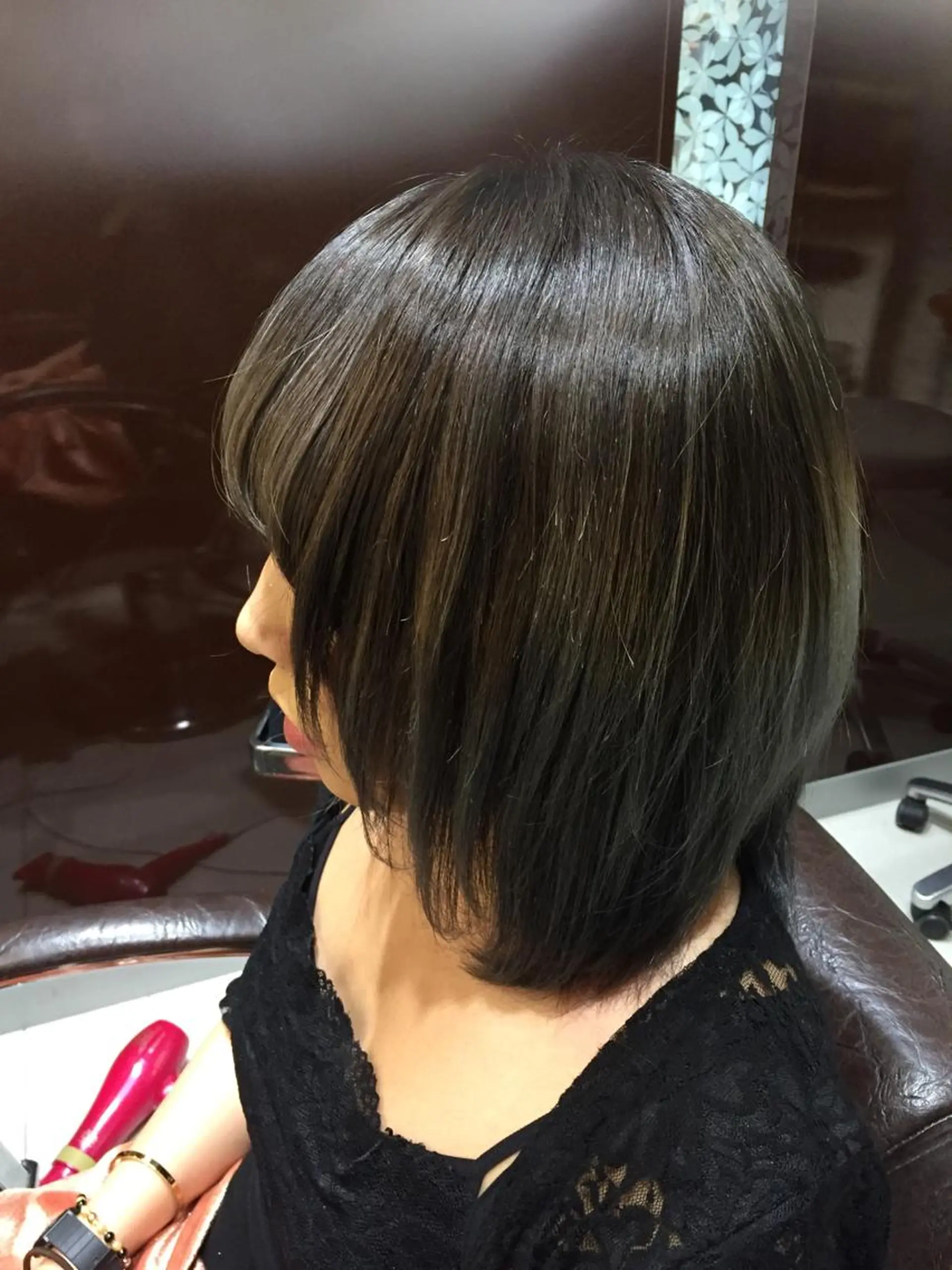 ショート アッシュ yui .のヘアスタイル