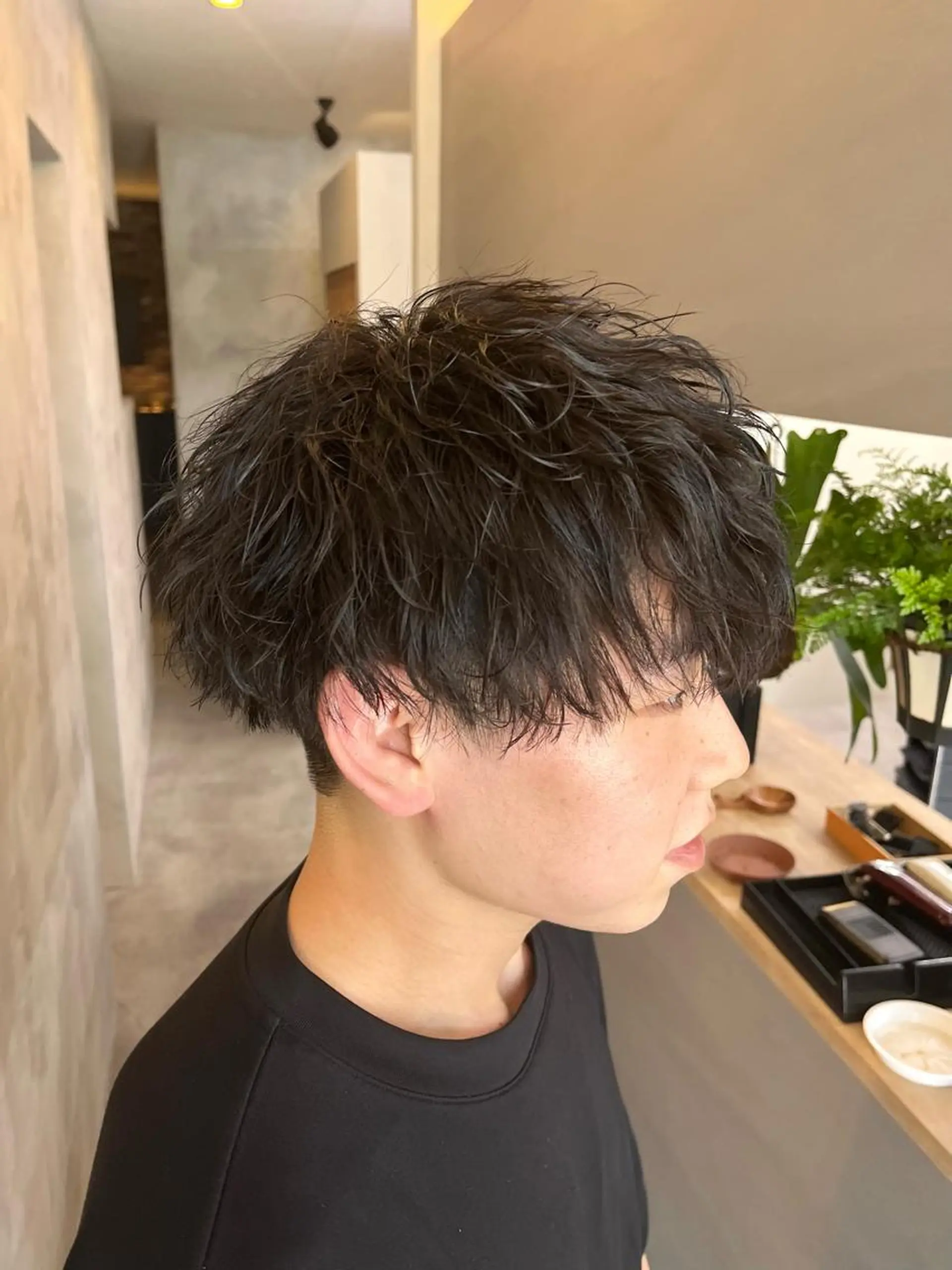 パーマ メンズ カット Salon de  COCO所属・Yuka /ツヤカラー✨のヘアスタイル