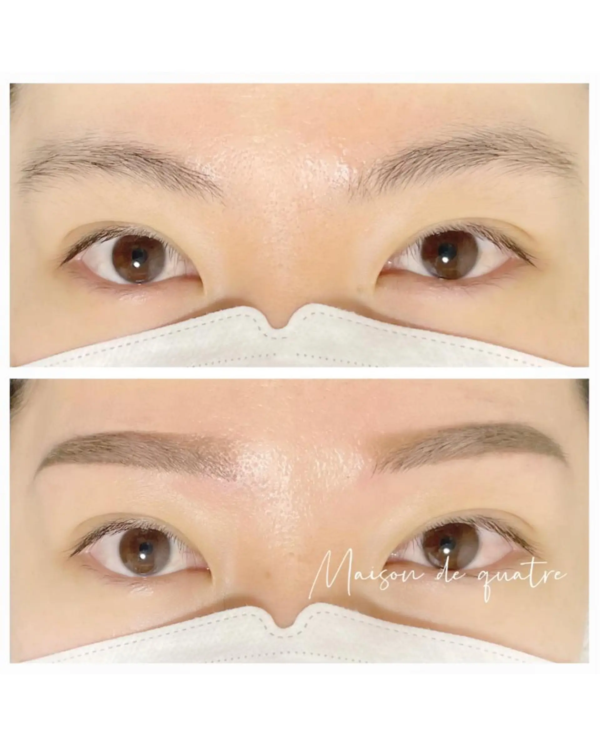 アイブロウ Maison de quatreのマツエク・マツパデザイン