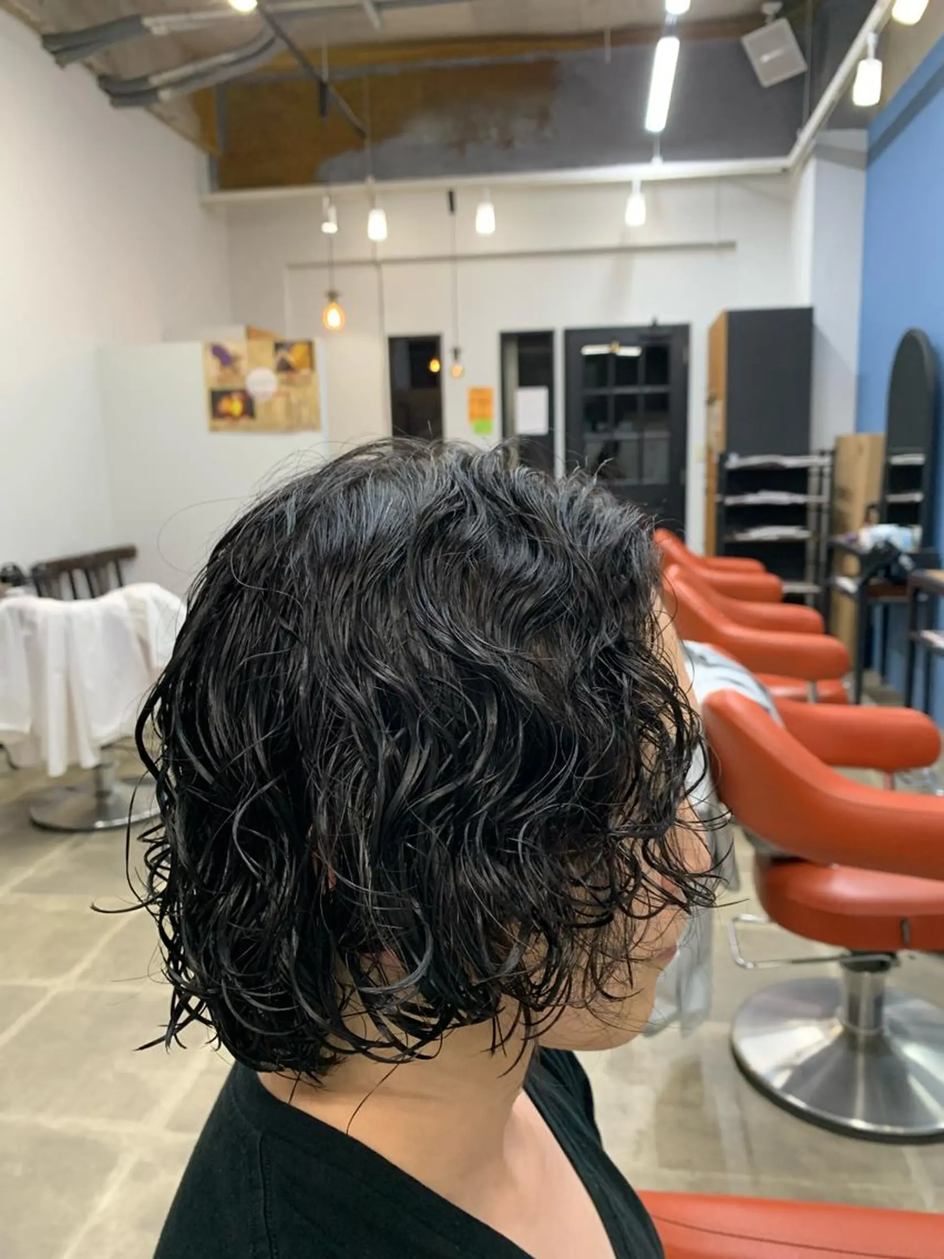 ミディアム パーマ メンズ ミディアムパーマ メンズパーマ スパイラルパーマ 🍀Platiha 🍀TSUBASAのその他イメージ