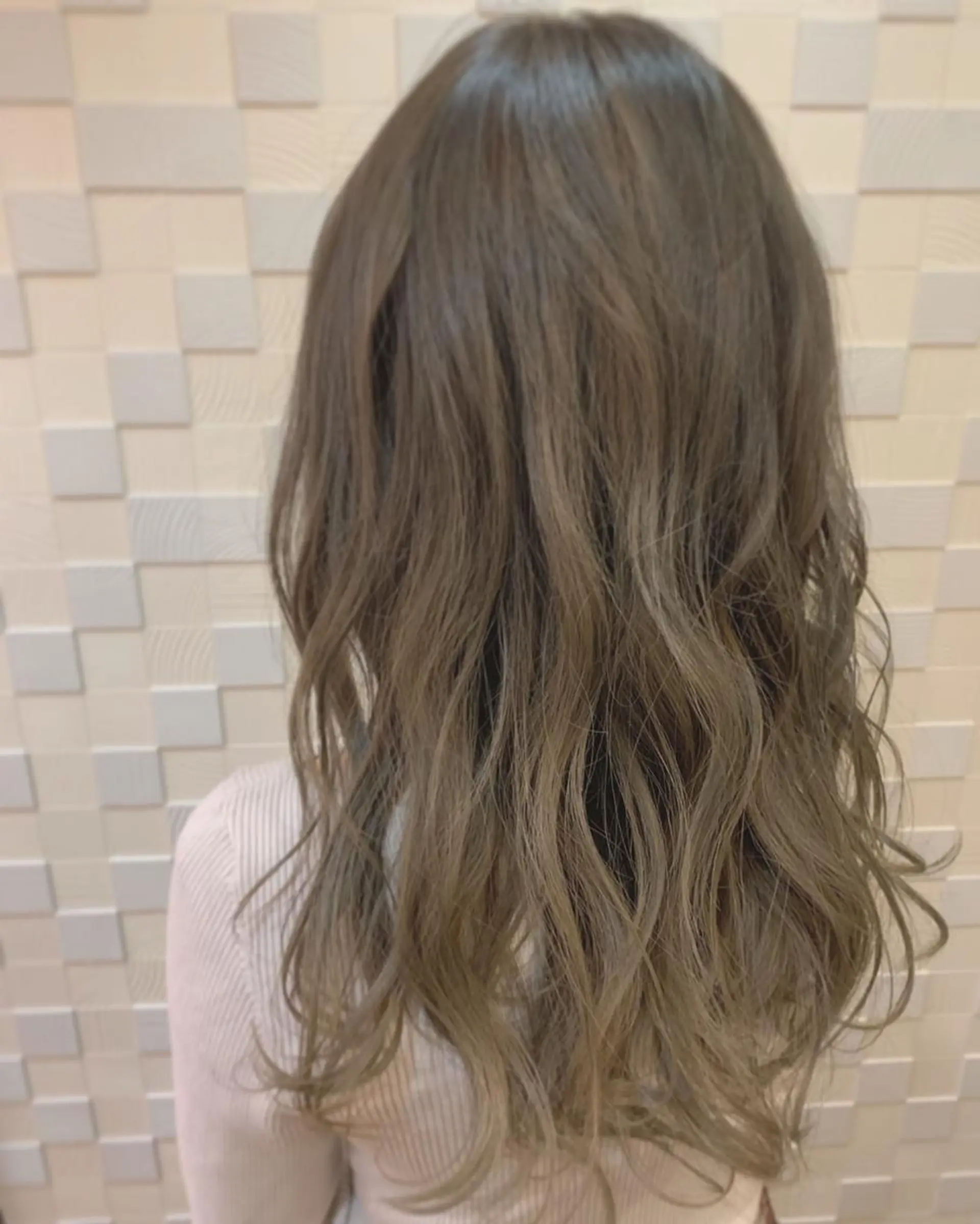 セミロング ヘアカラー トリートメント HAIR BRAND Link トアロードのヘアスタイル