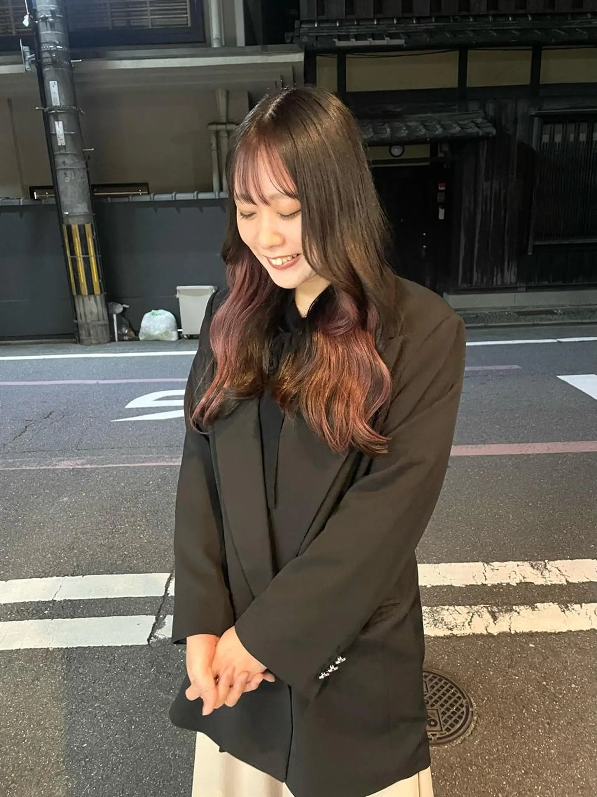 ロング マツダ レンのヘアスタイル