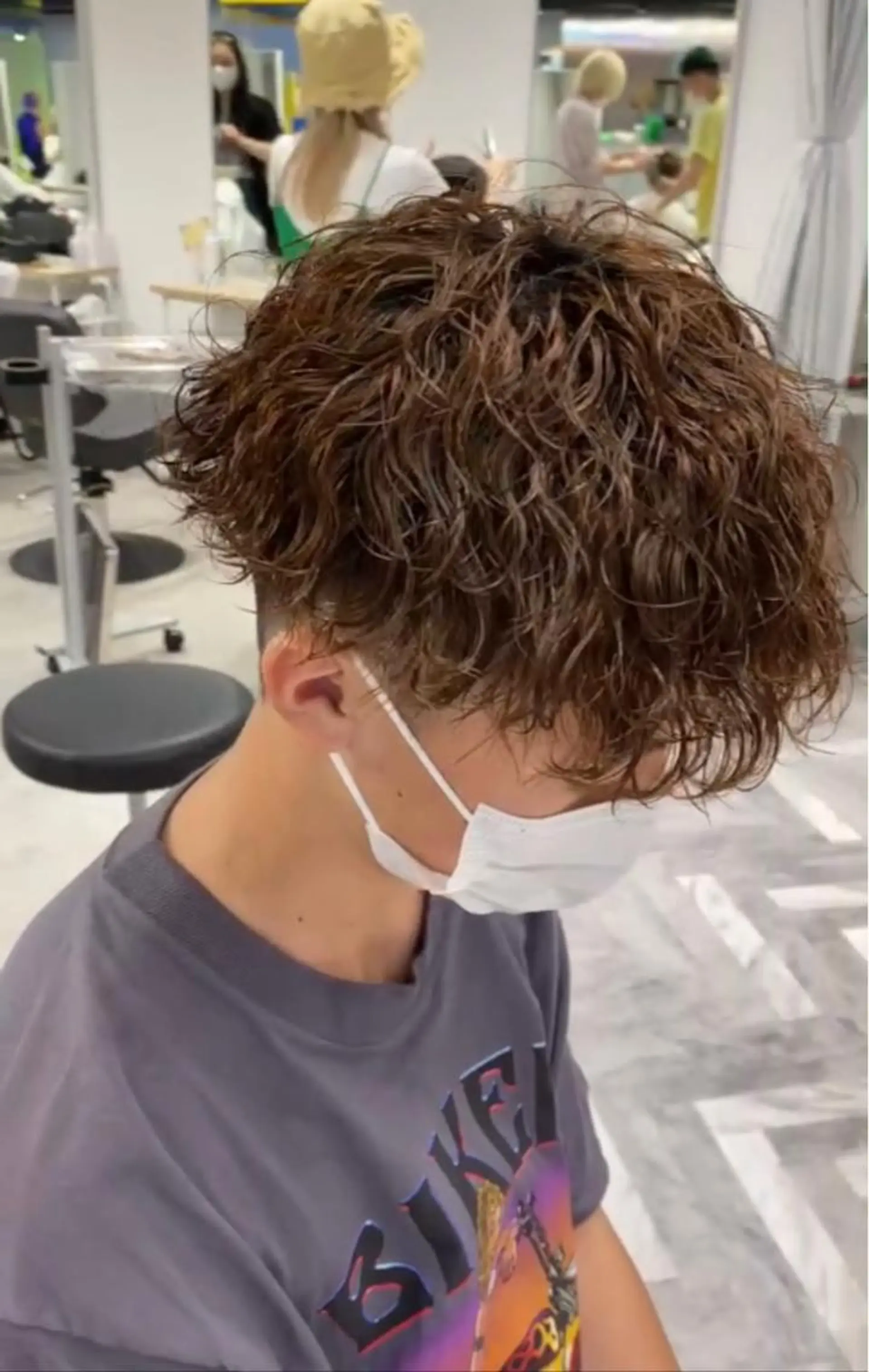 パーマ メンズ 新宿【メンズパーマ】 塩澤太一のヘアスタイル