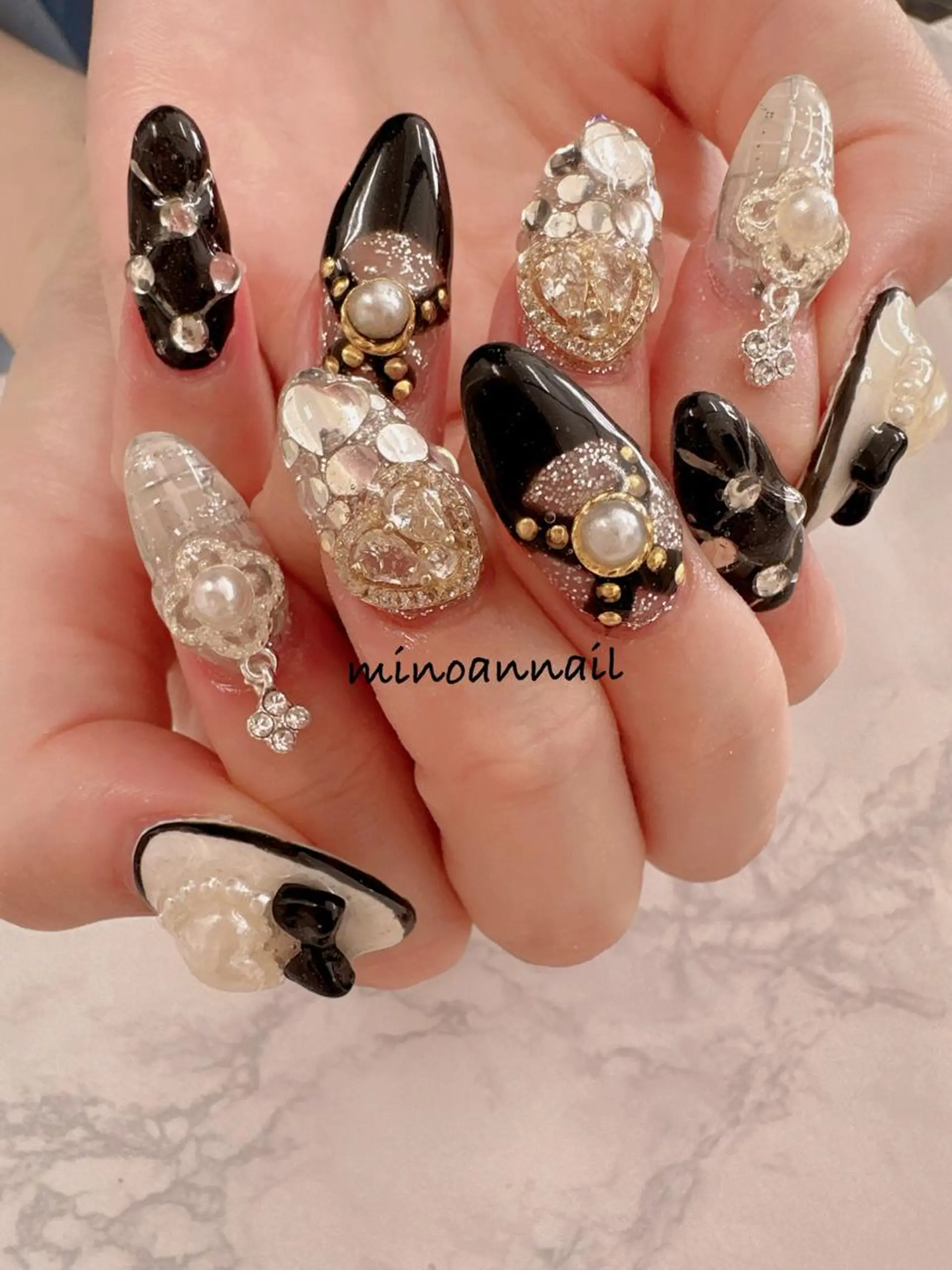 ネイル ハンドネイル ハンドケア 💝Aki Nail💝のネイルデザイン