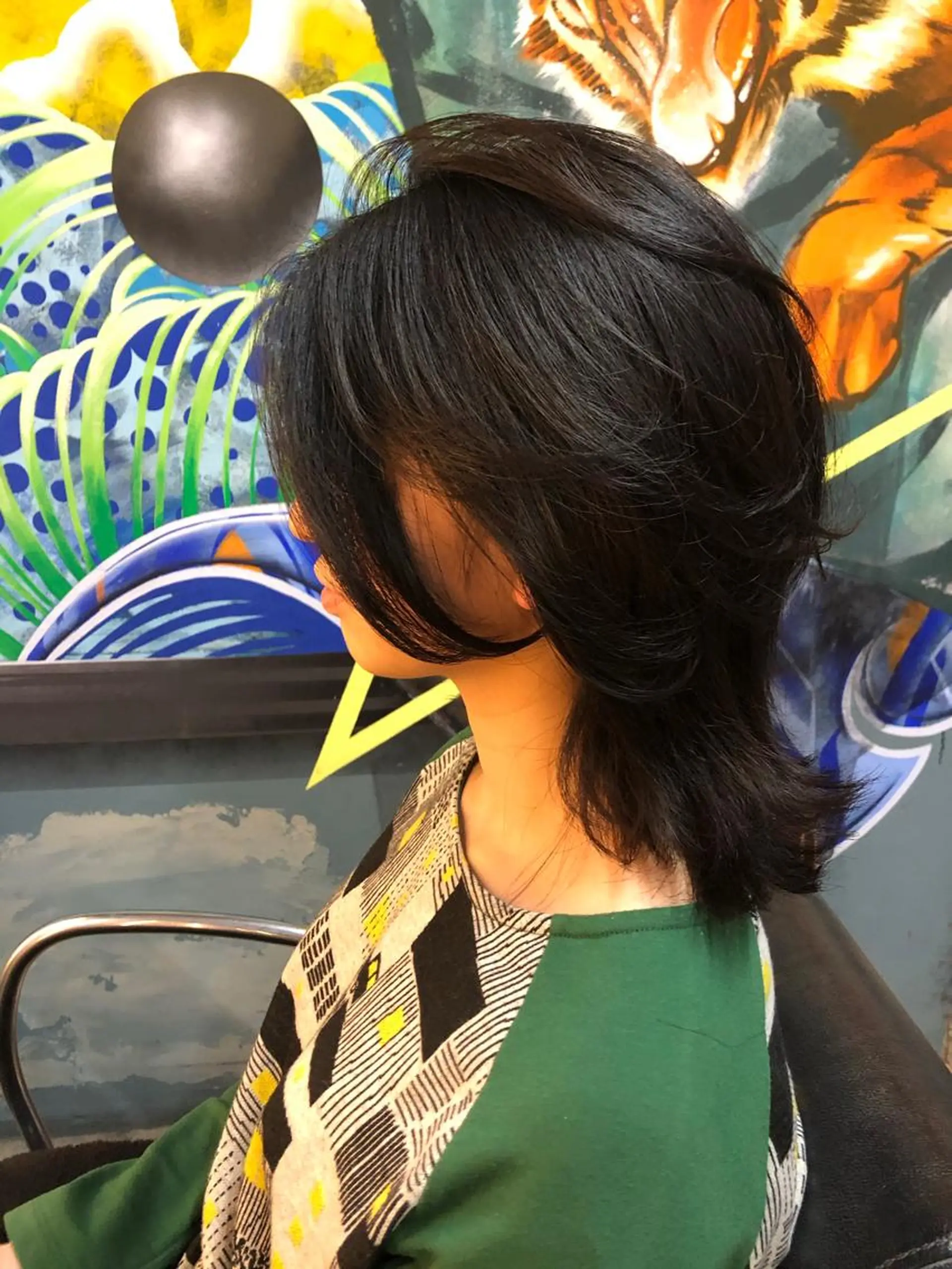 ミディアム くびれヘア 高橋 まこのヘアスタイル