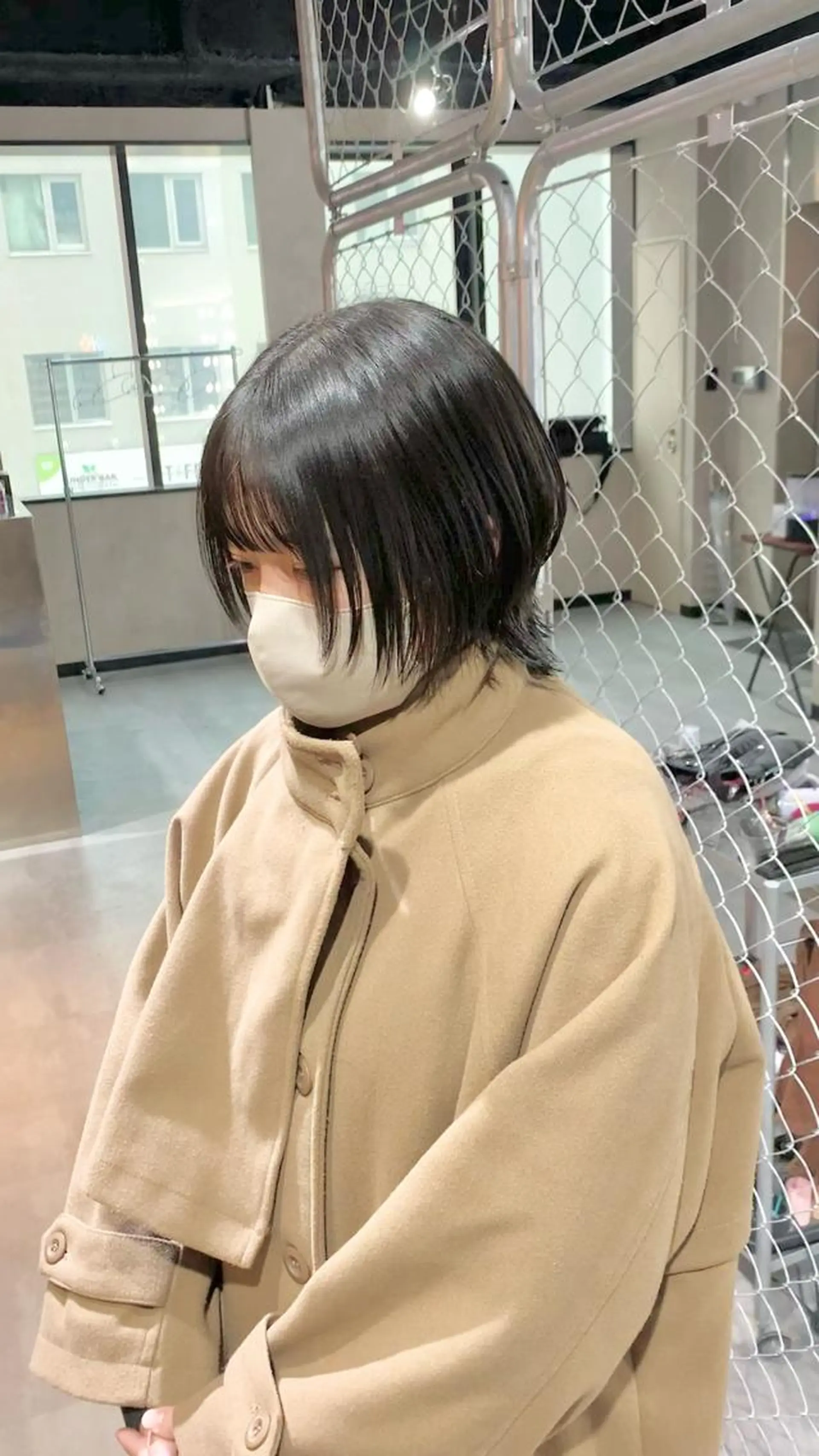 ミディアム レイヤーカット ウルフカット ウルフレイヤー カット B E C H I C O〔べち子〕のヘアスタイル