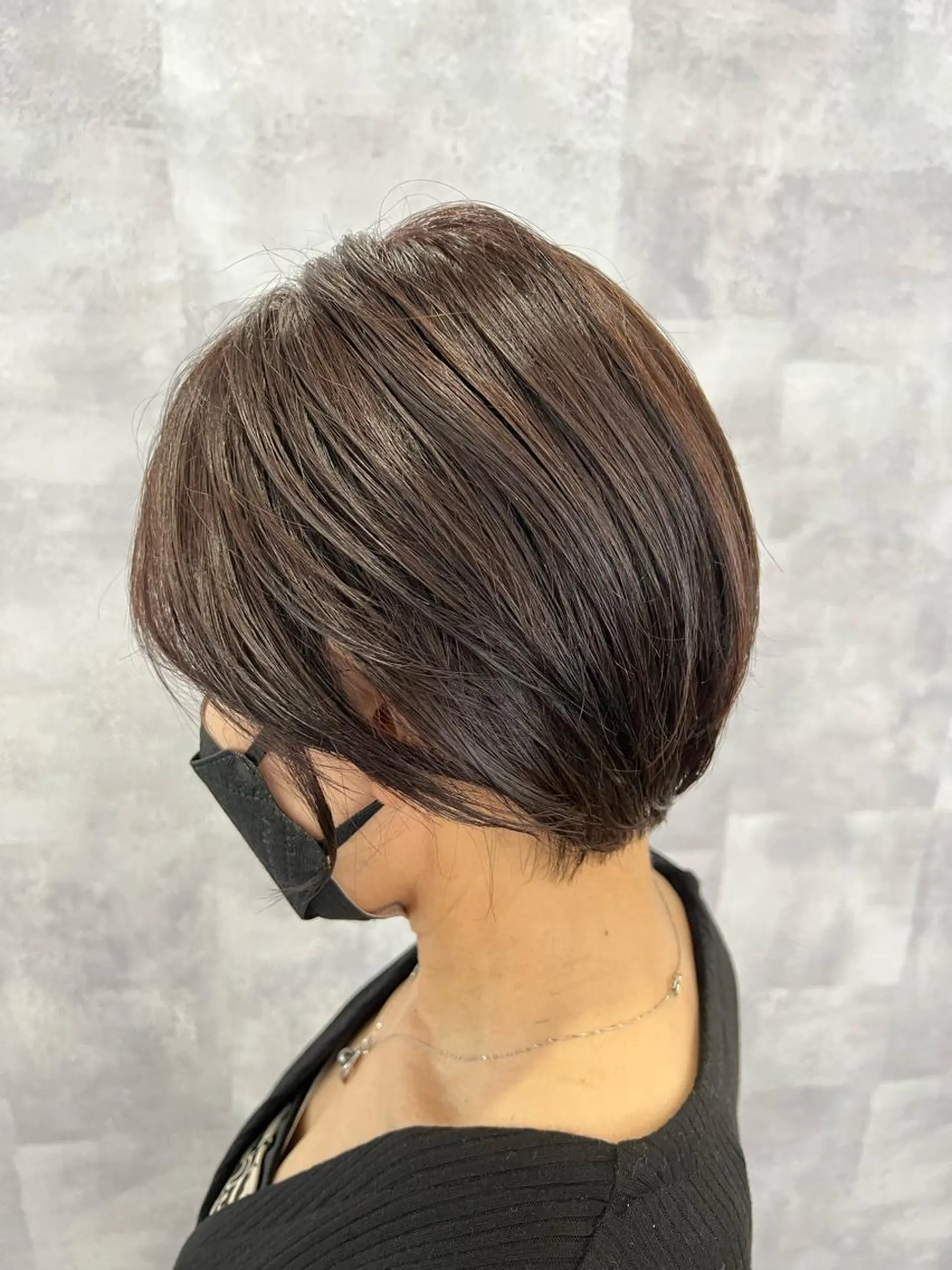 ショート レイヤーカット ✨藤原のヘアスタイル