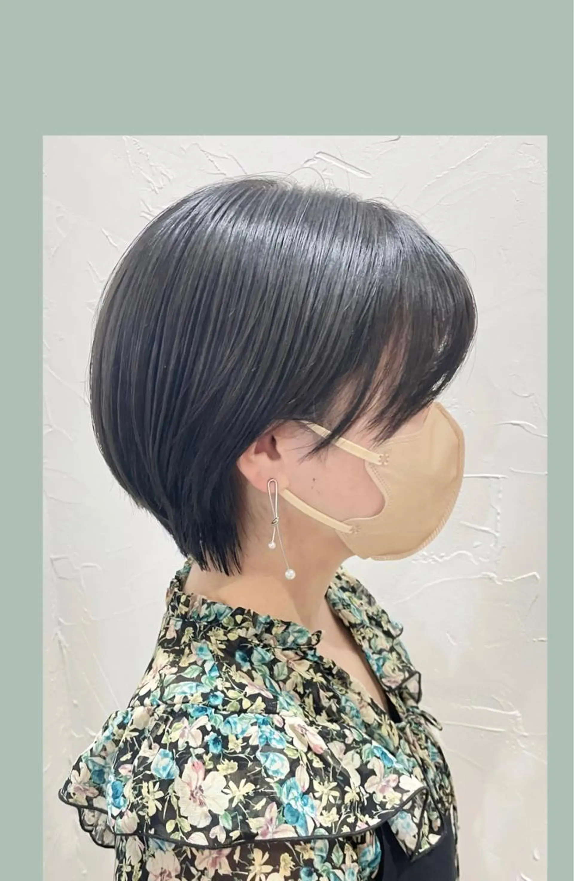 ショート カラー yamanaka honamiのヘアスタイル